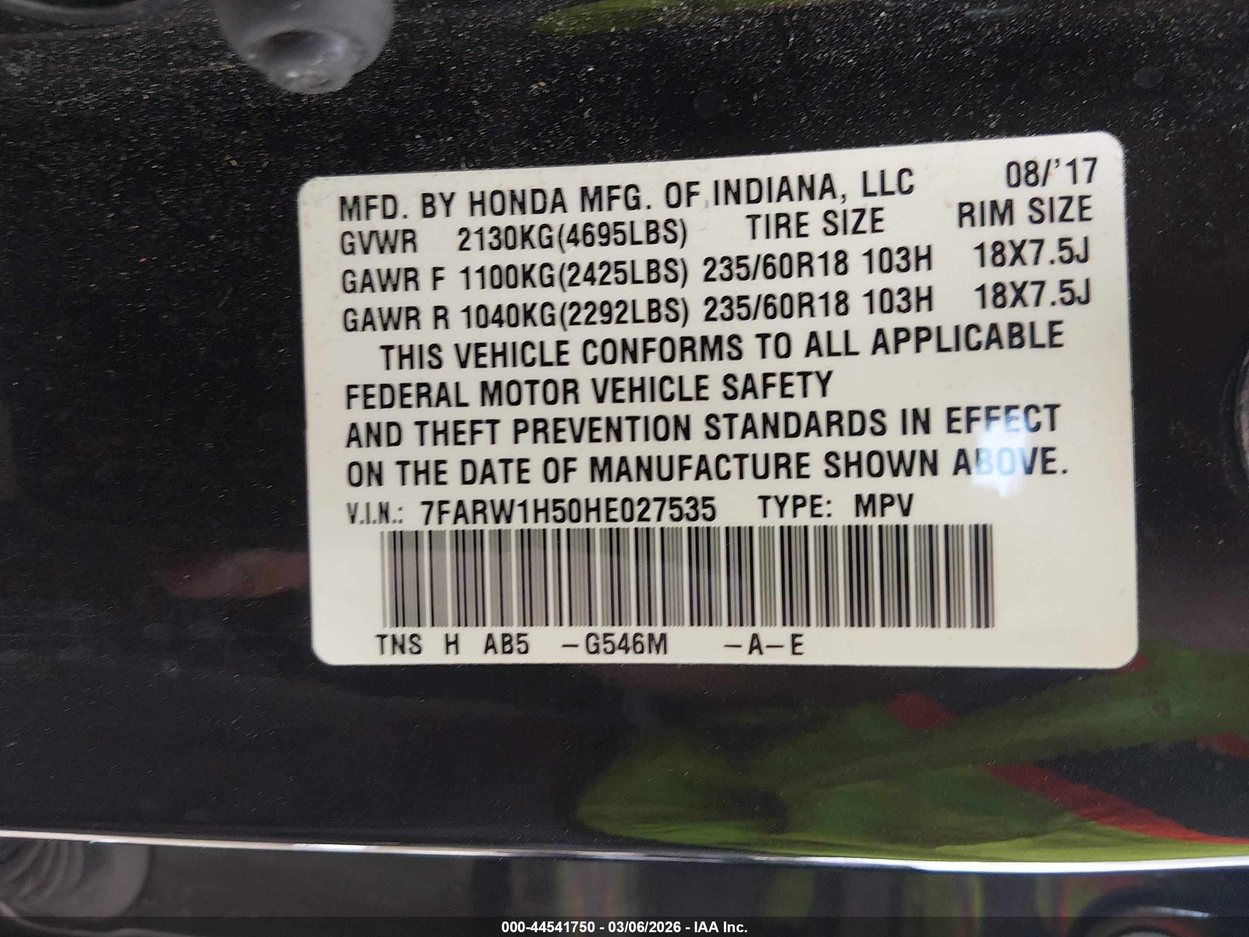 HONDA CR-V image 9