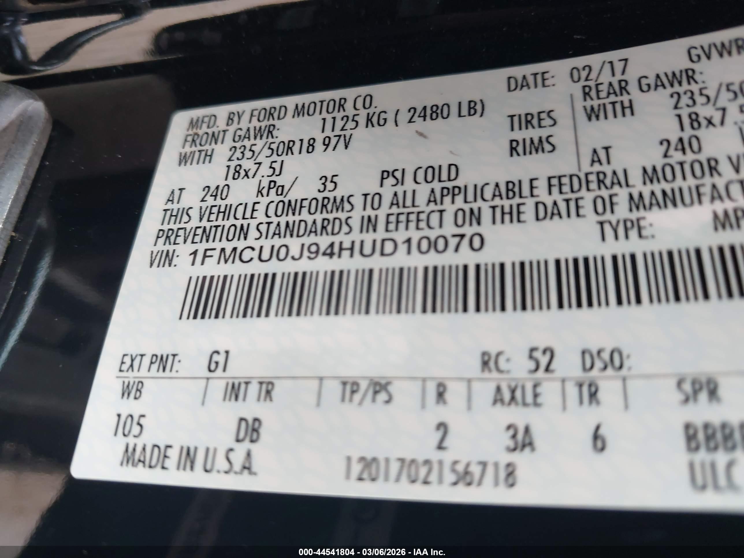 FORD ESCAPE image 9