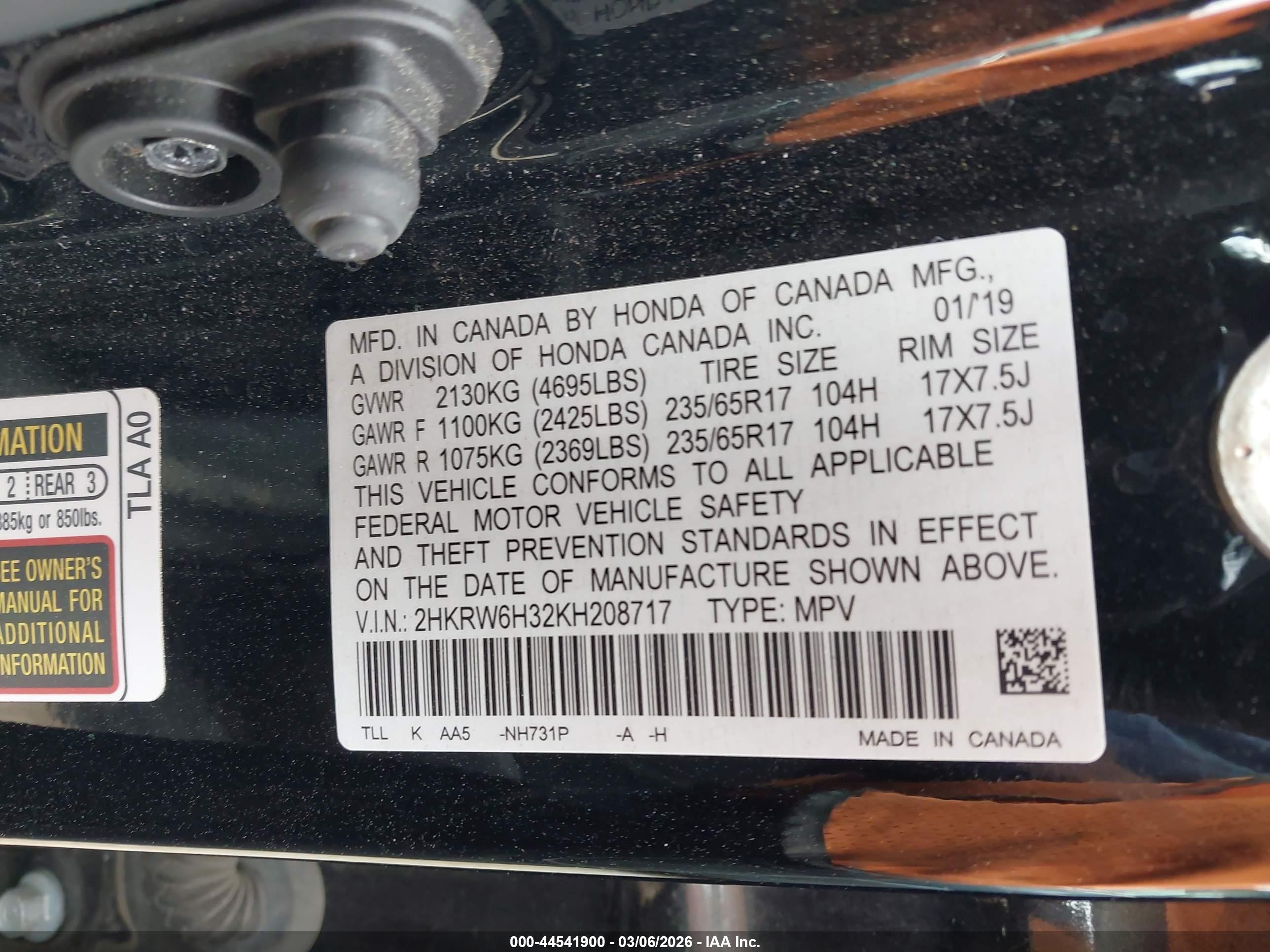 HONDA CR-V image 9