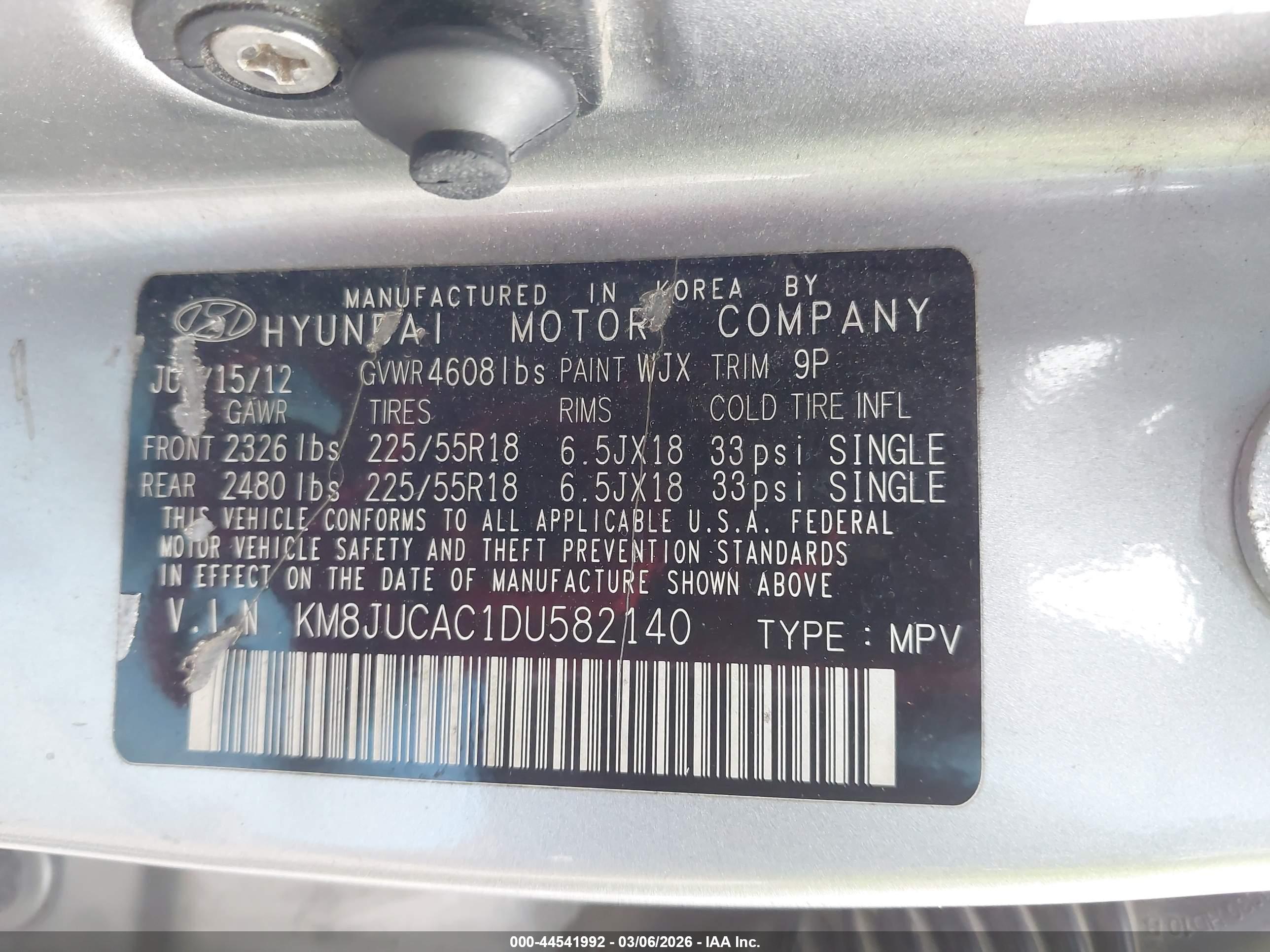 HYUNDAI TUCSON image 9