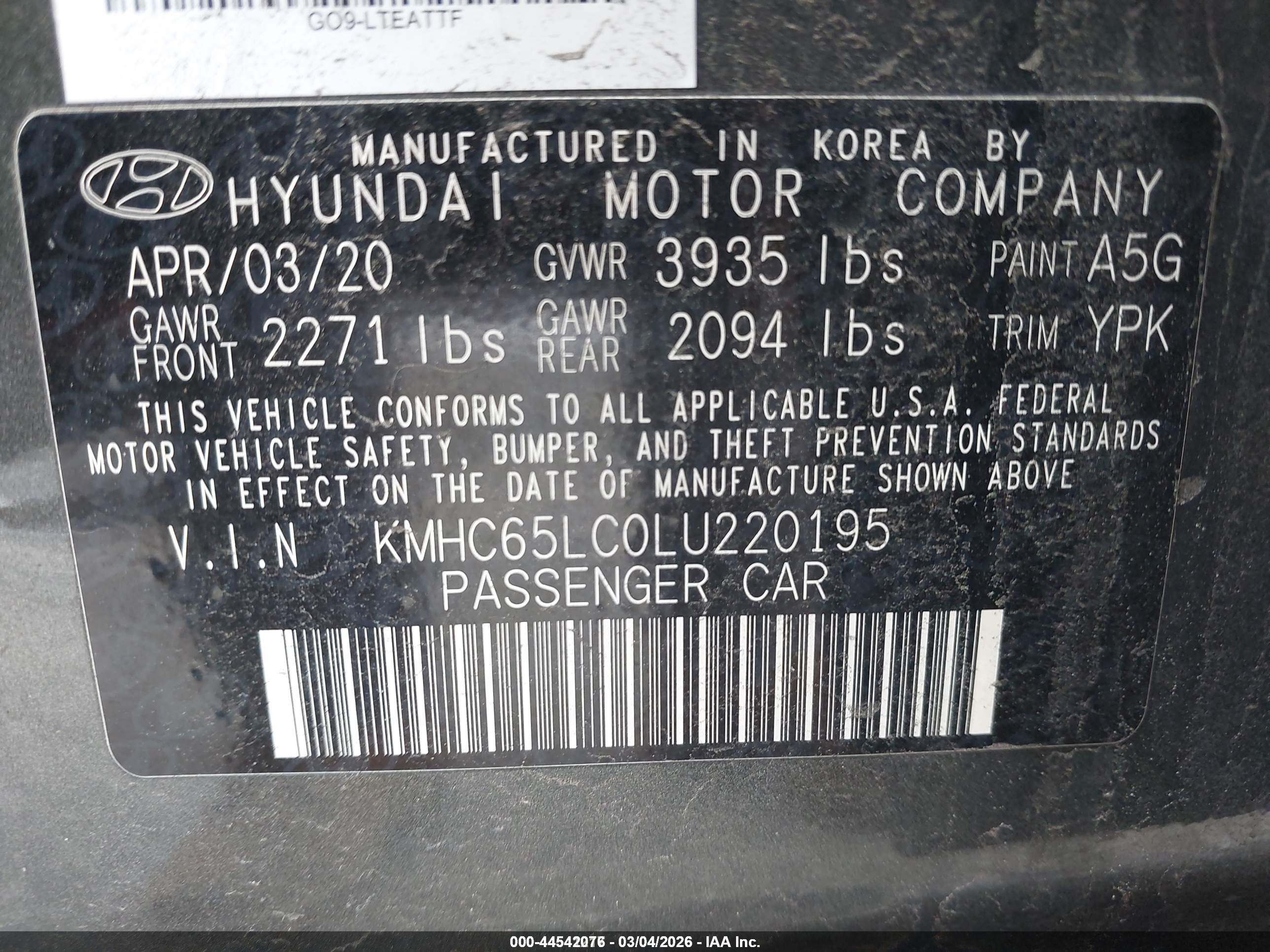 HYUNDAI IONIQ image 9
