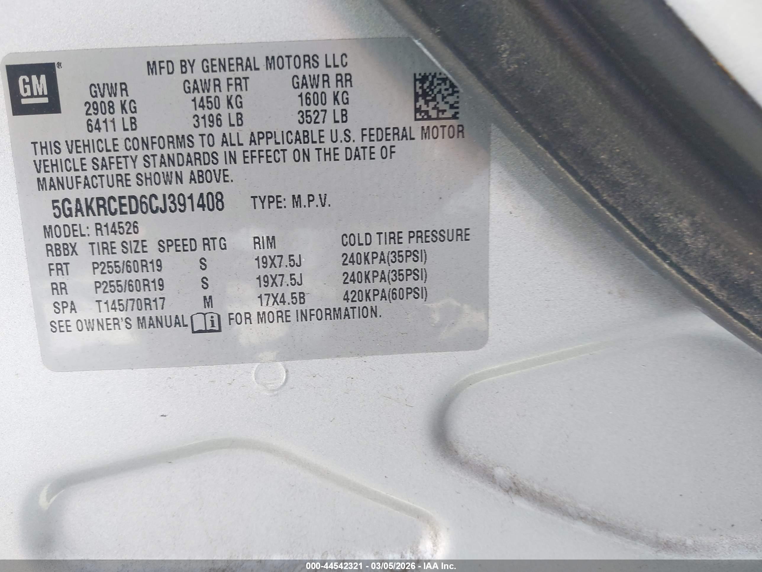 BUICK ENCLAVE image 9