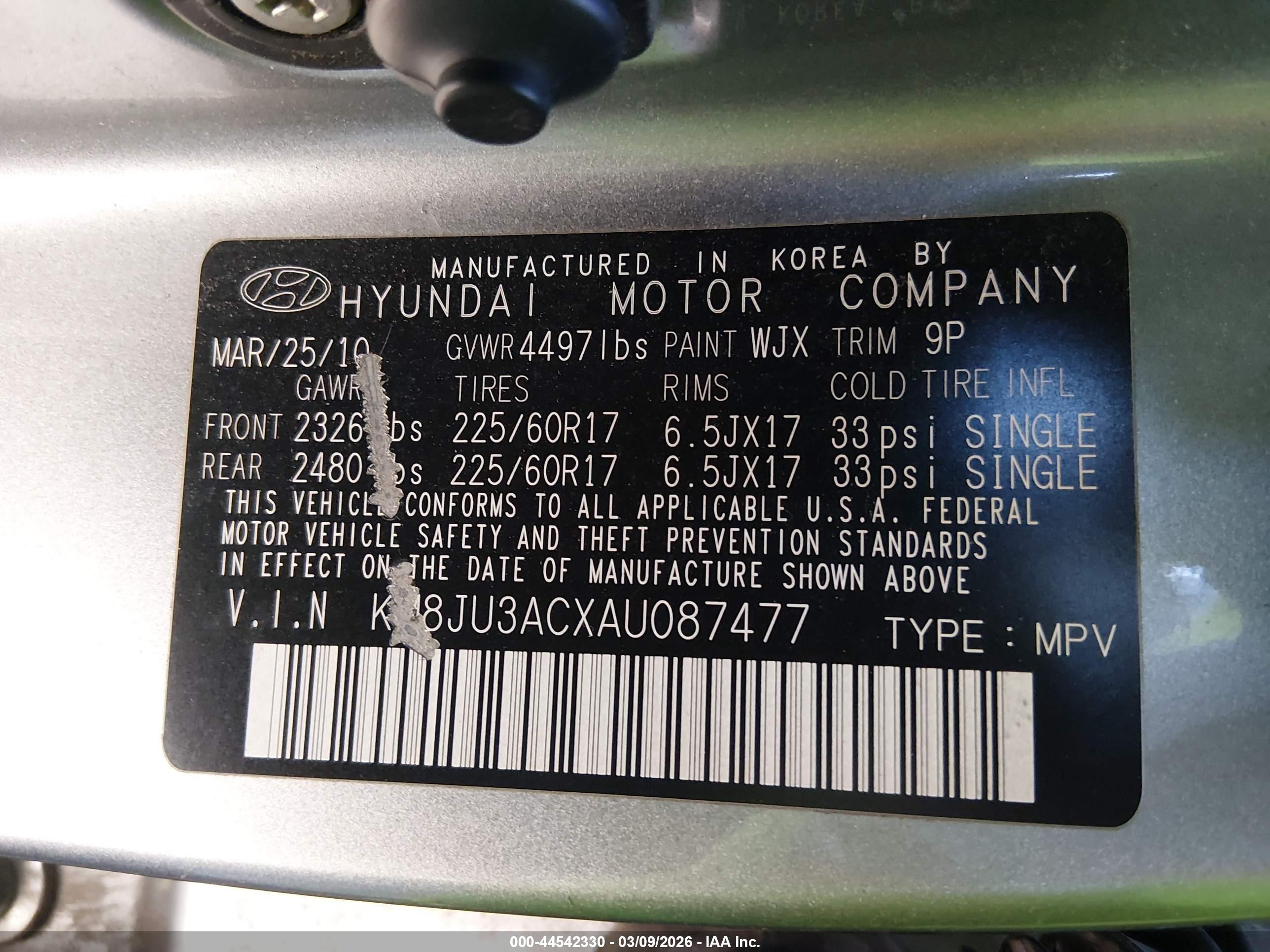 HYUNDAI TUCSON image 9