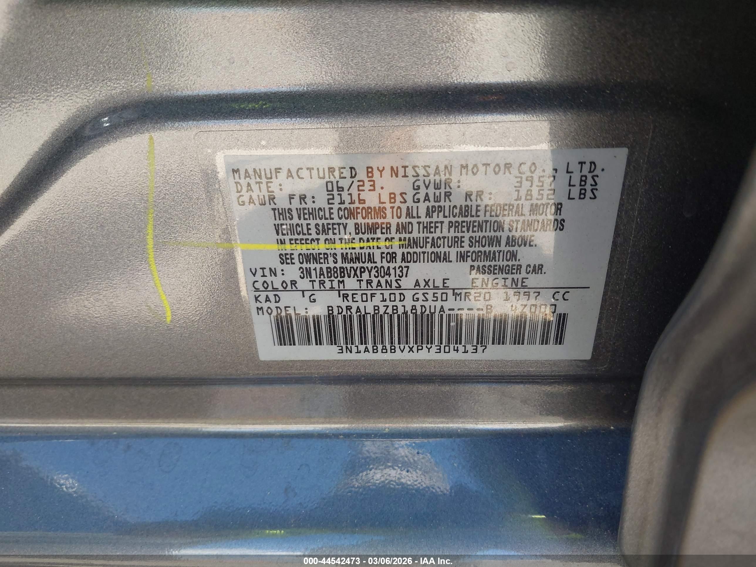 NISSAN SENTRA image 9