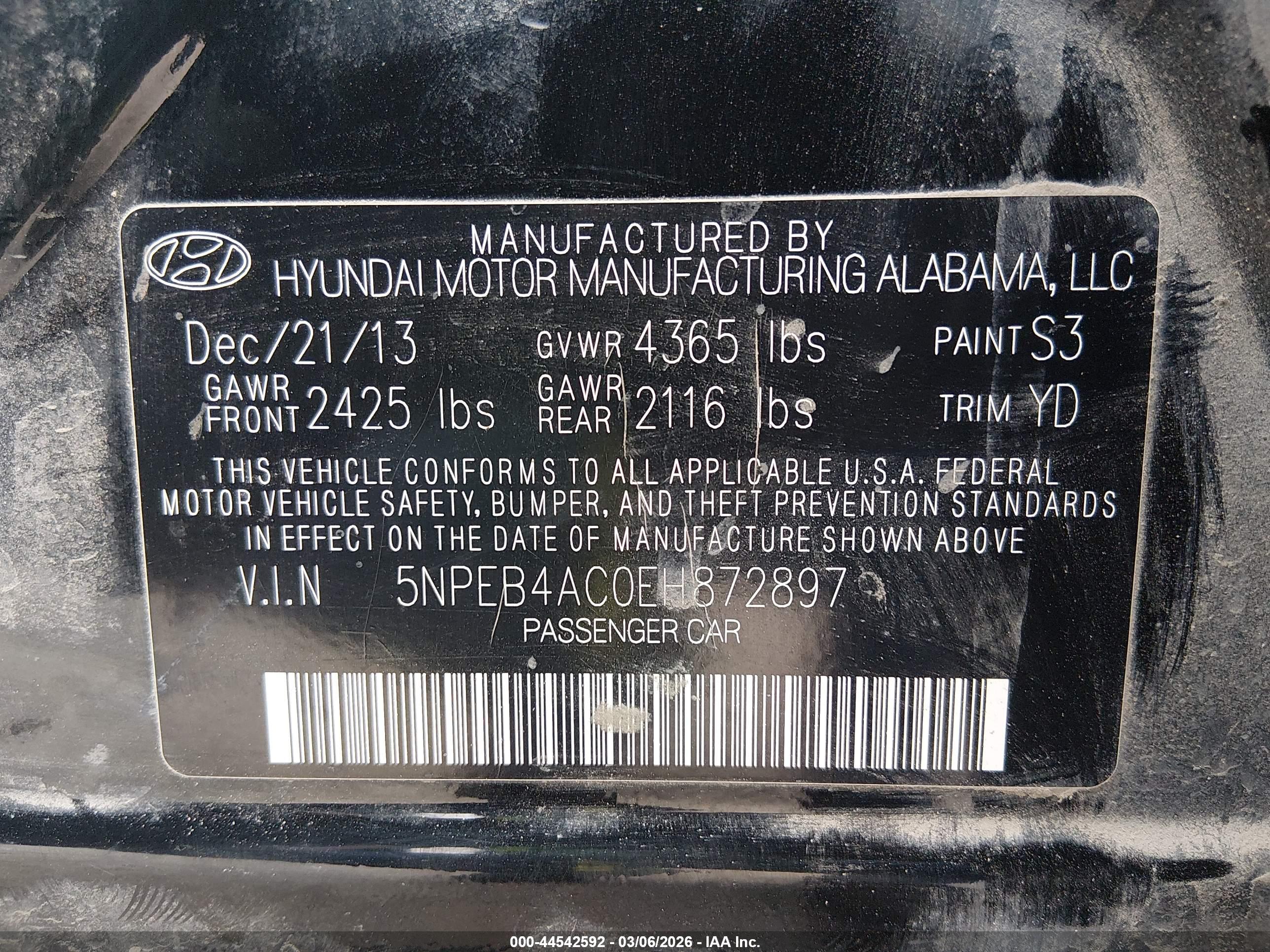 HYUNDAI SONATA image 9