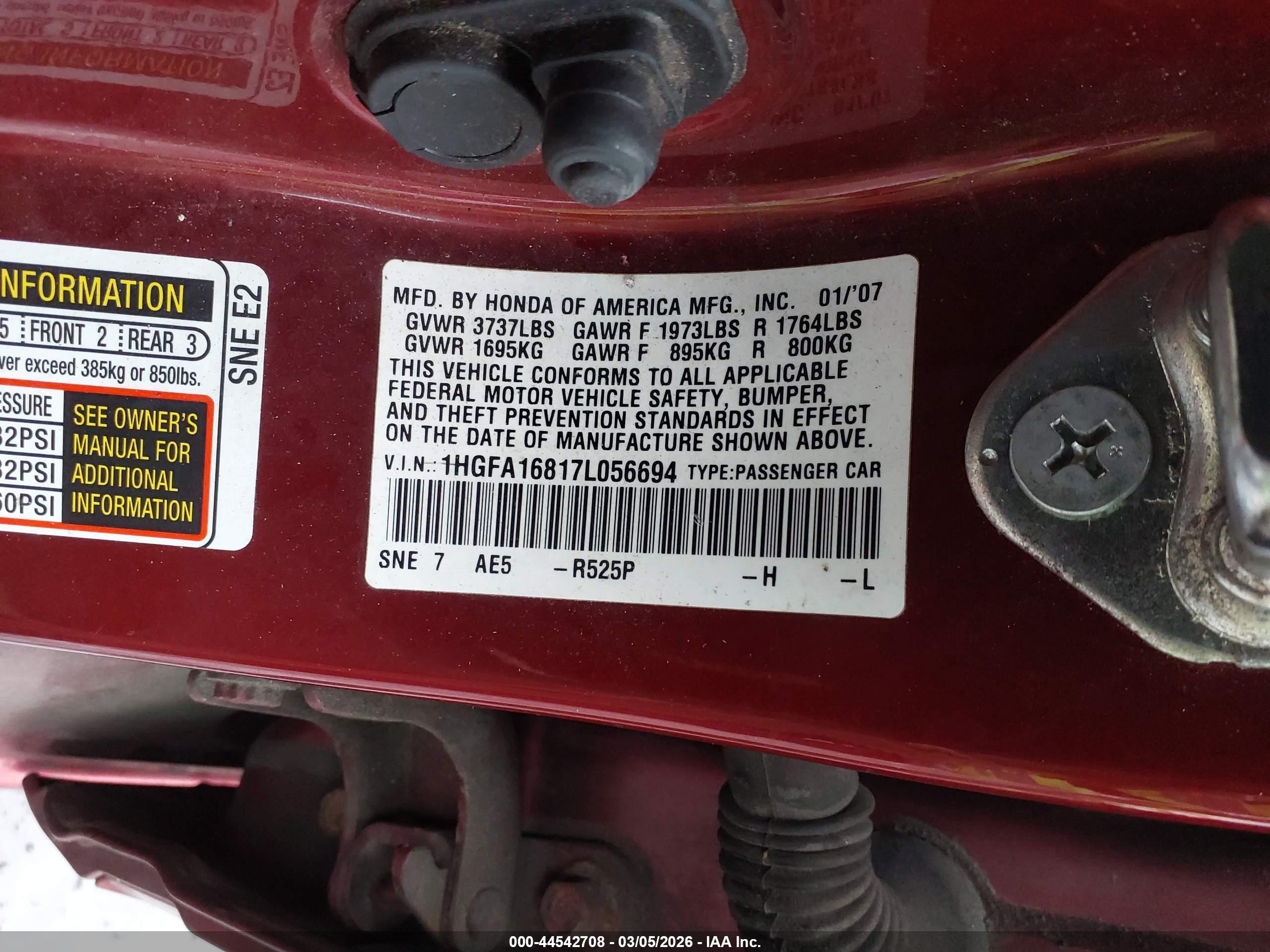 HONDA CIVIC image 9