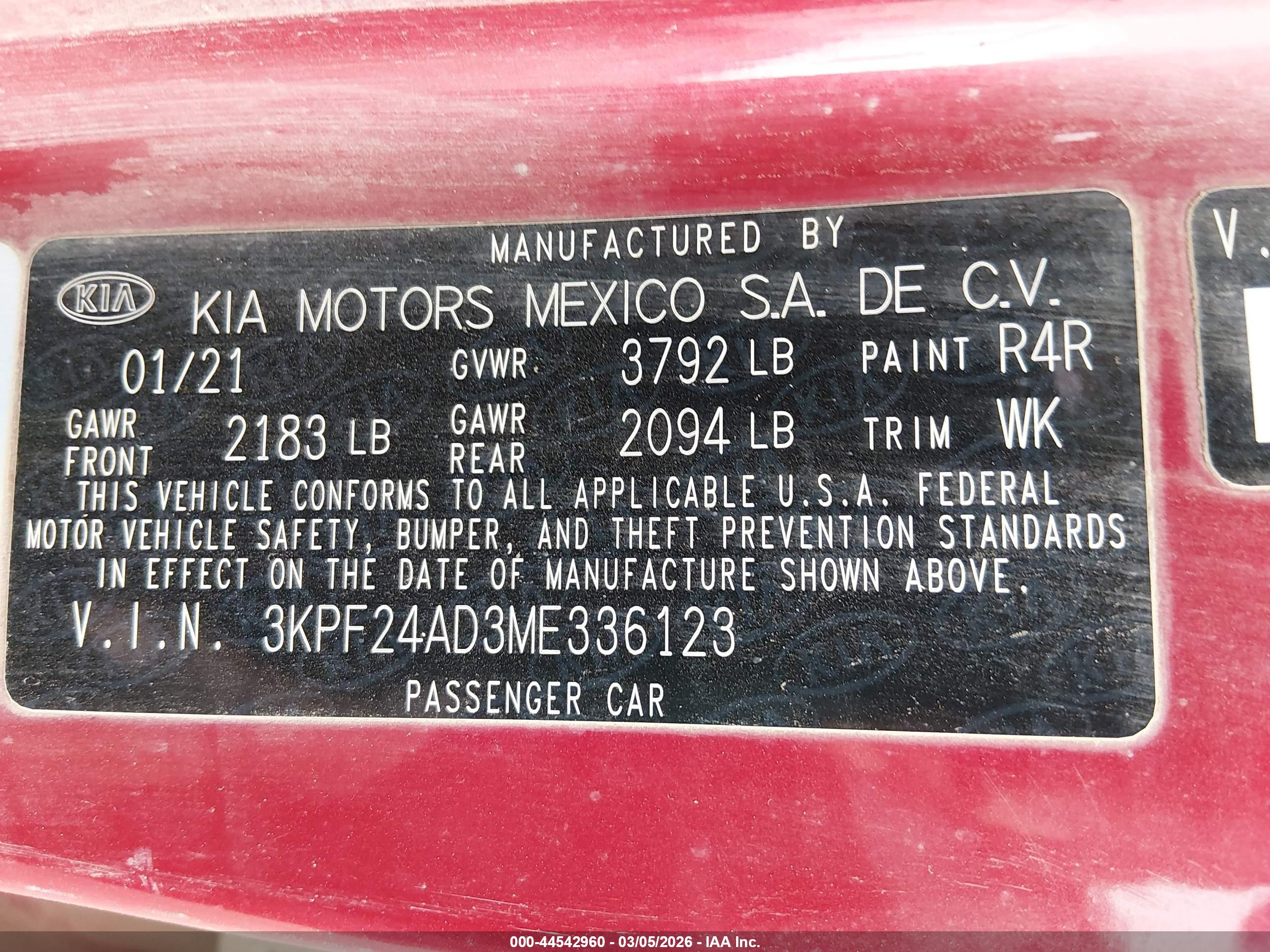 KIA FORTE image 9