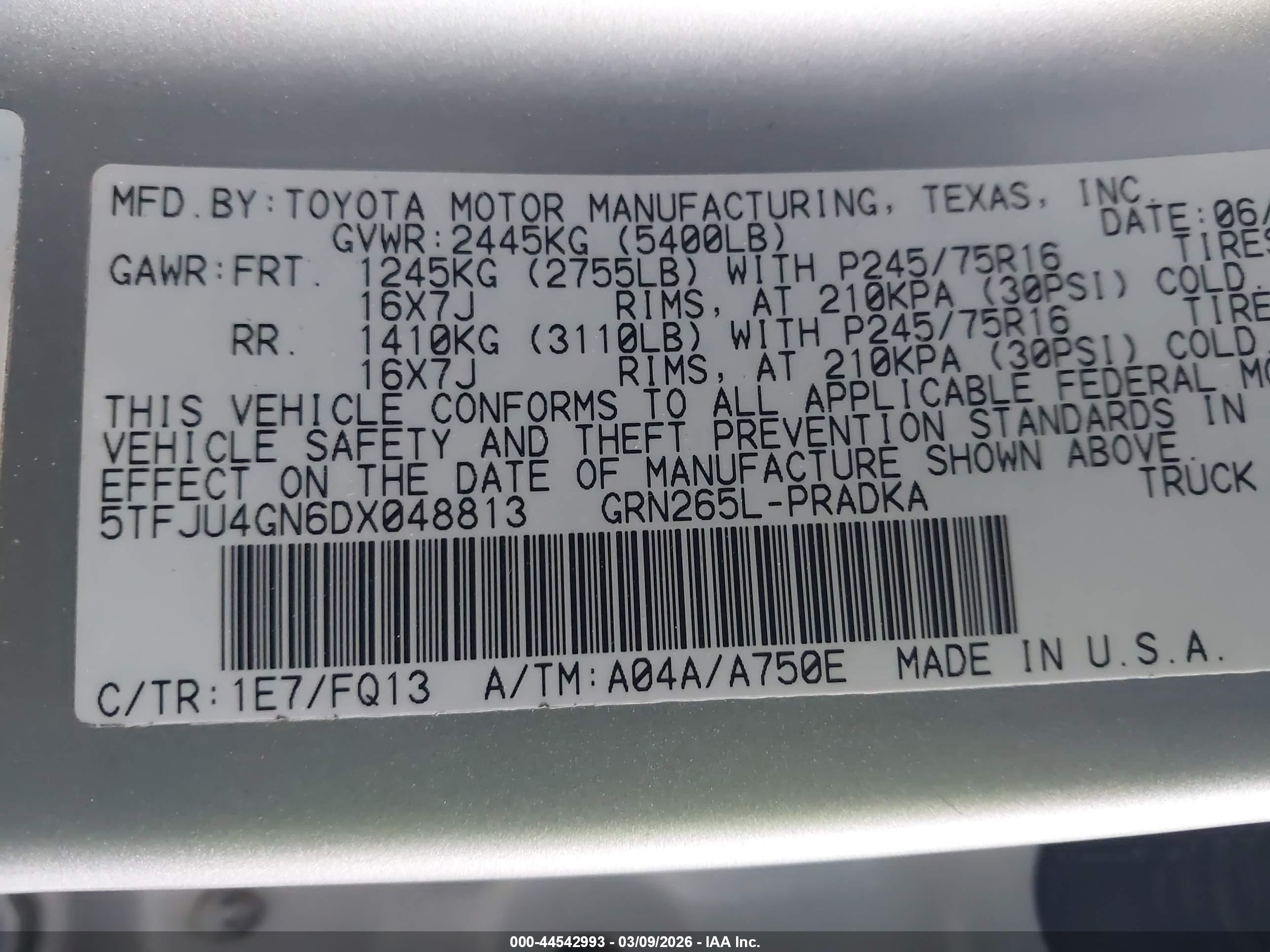 TOYOTA TACOMA image 9