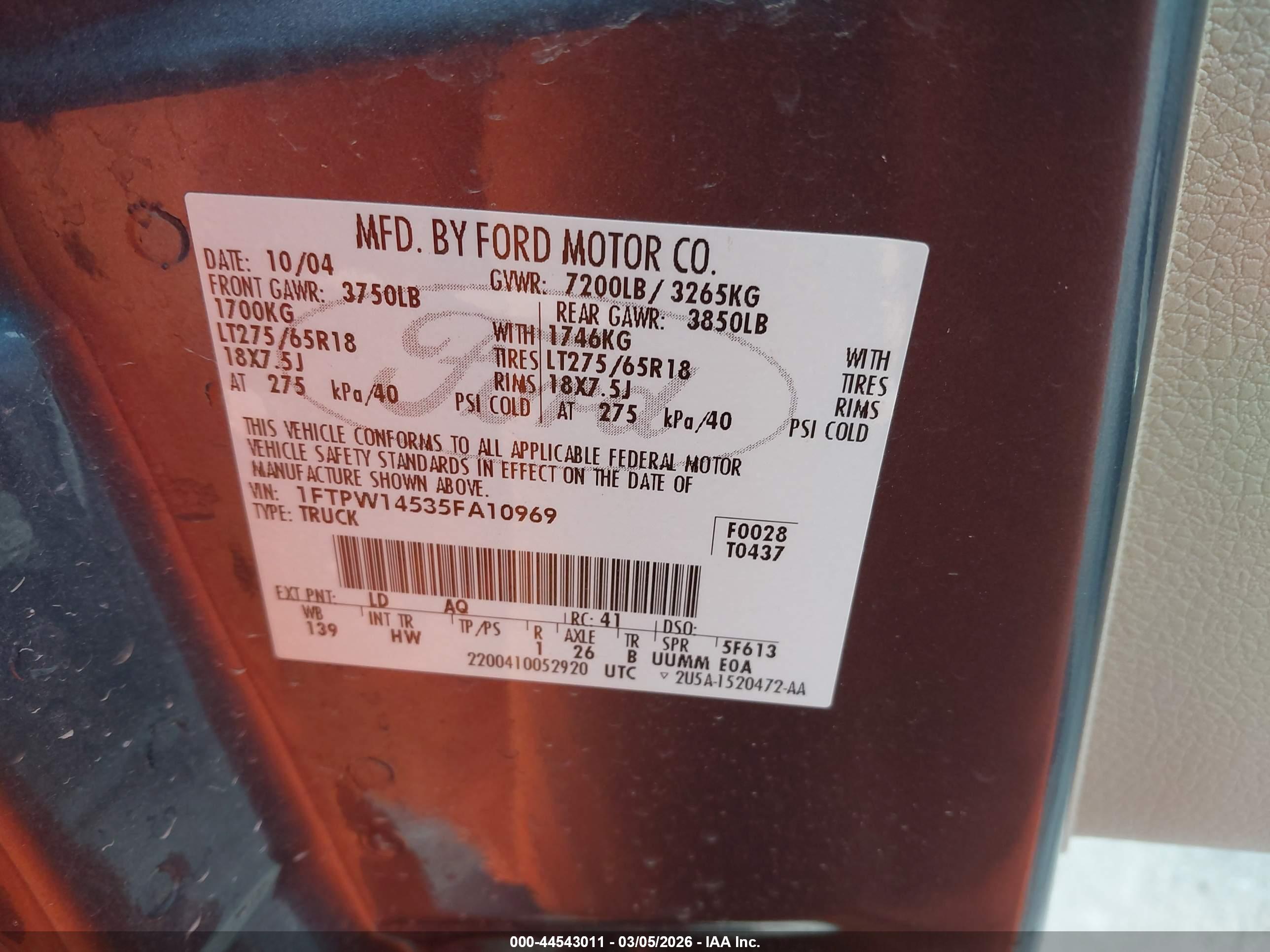 FORD F-150 image 9
