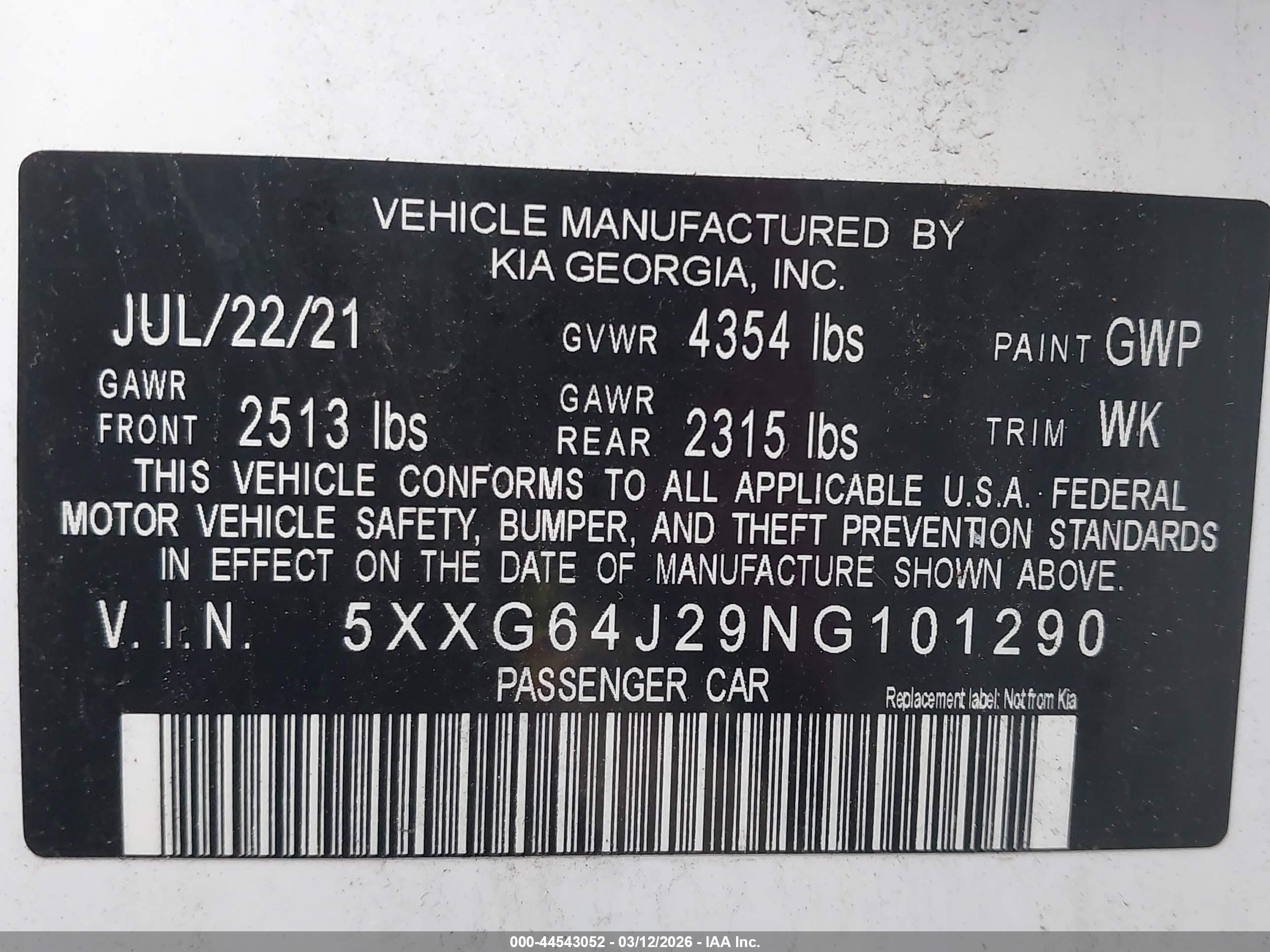 KIA K5 image 9