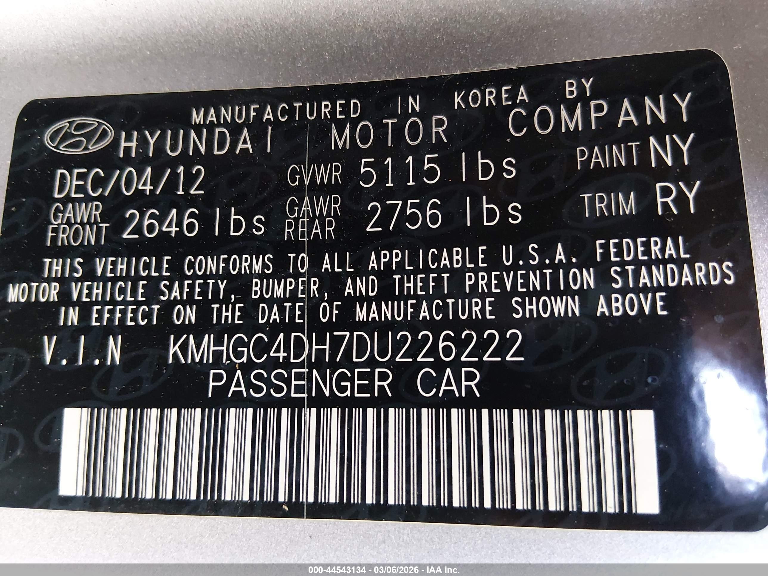 HYUNDAI GENESIS image 9