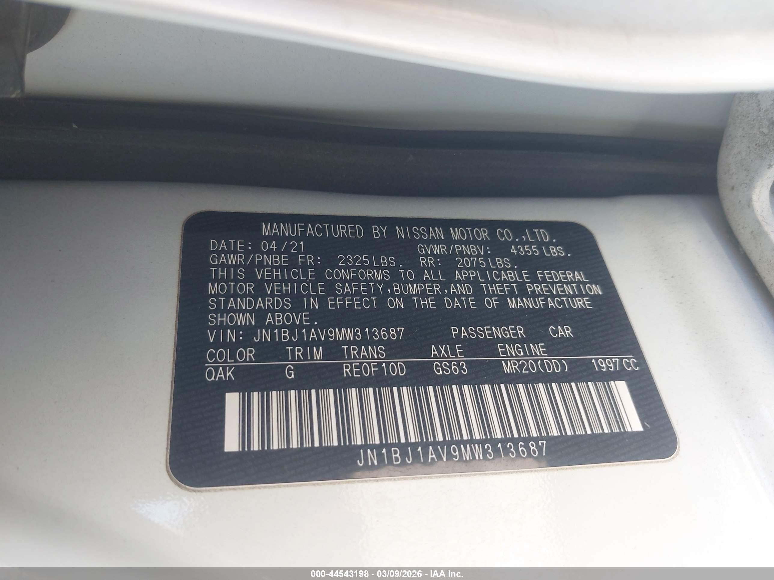 NISSAN ROGUE image 9