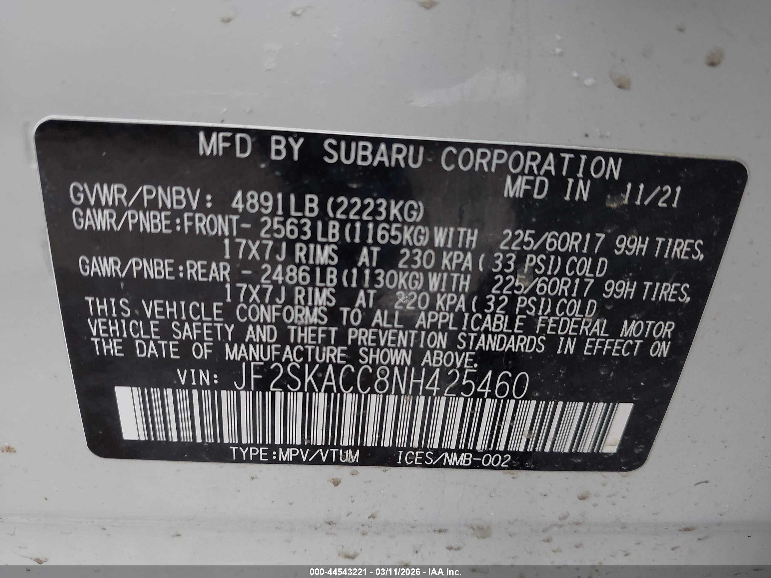 SUBARU FORESTER image 9