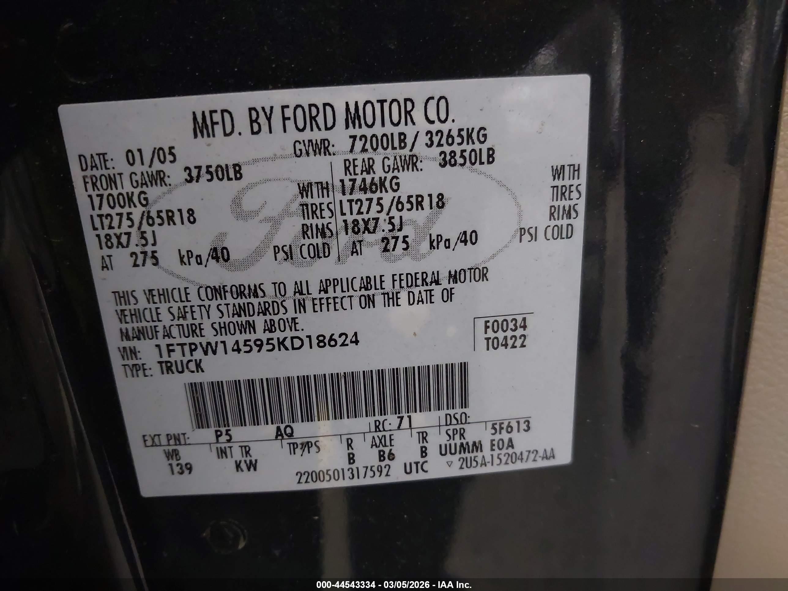 FORD F-150 image 9