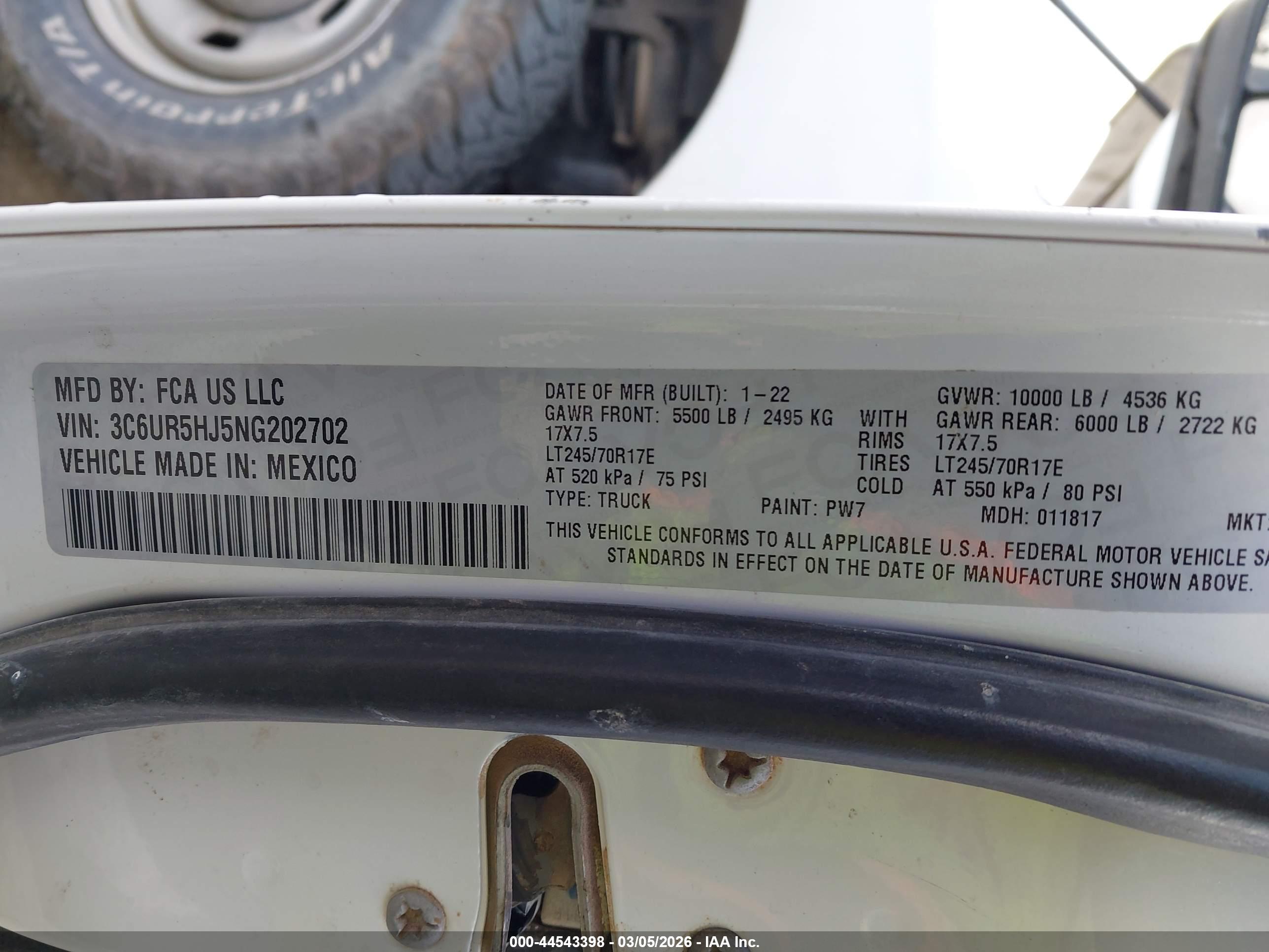 RAM 2500 image 9