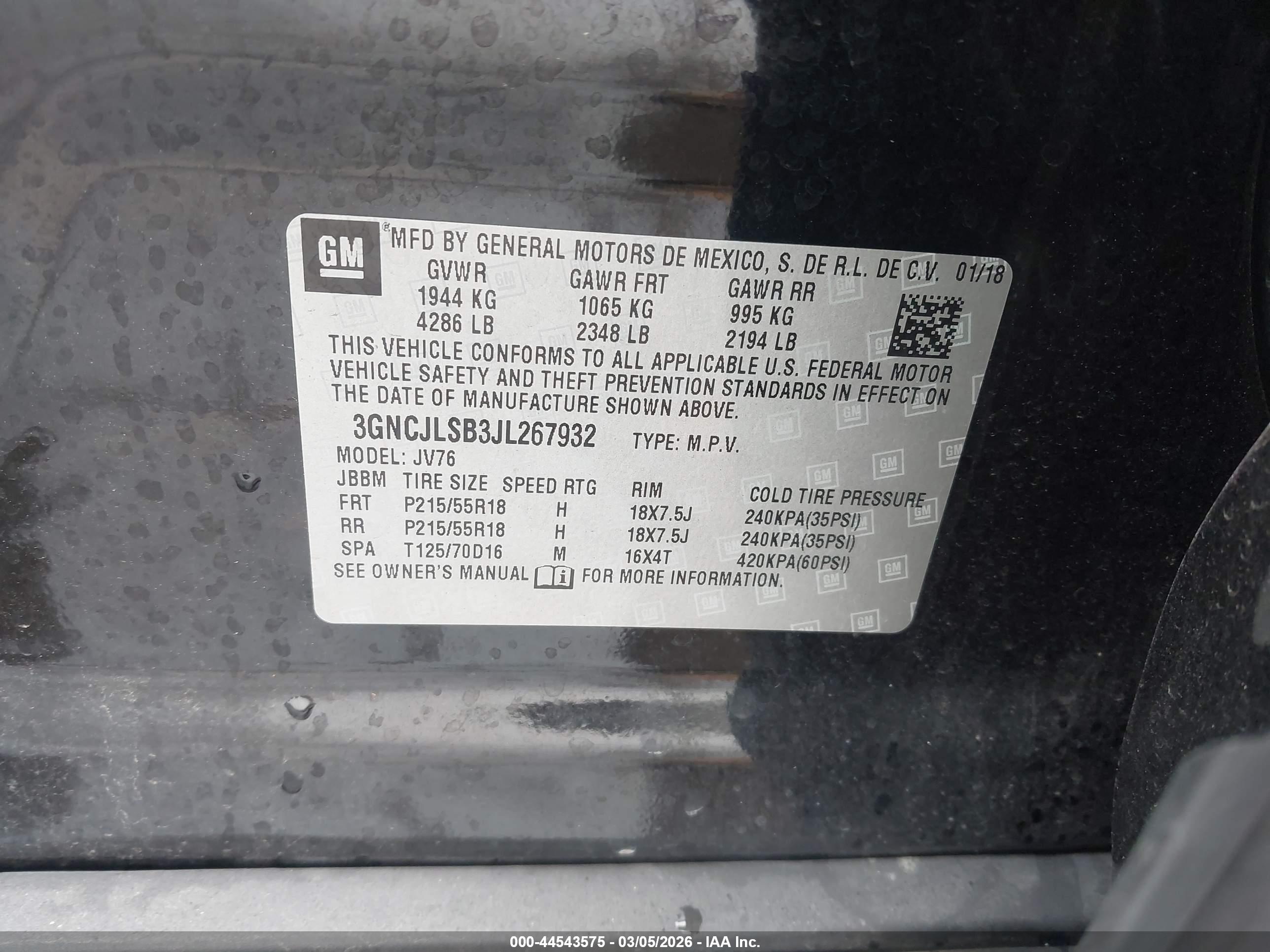 CHEVROLET TRAX image 9