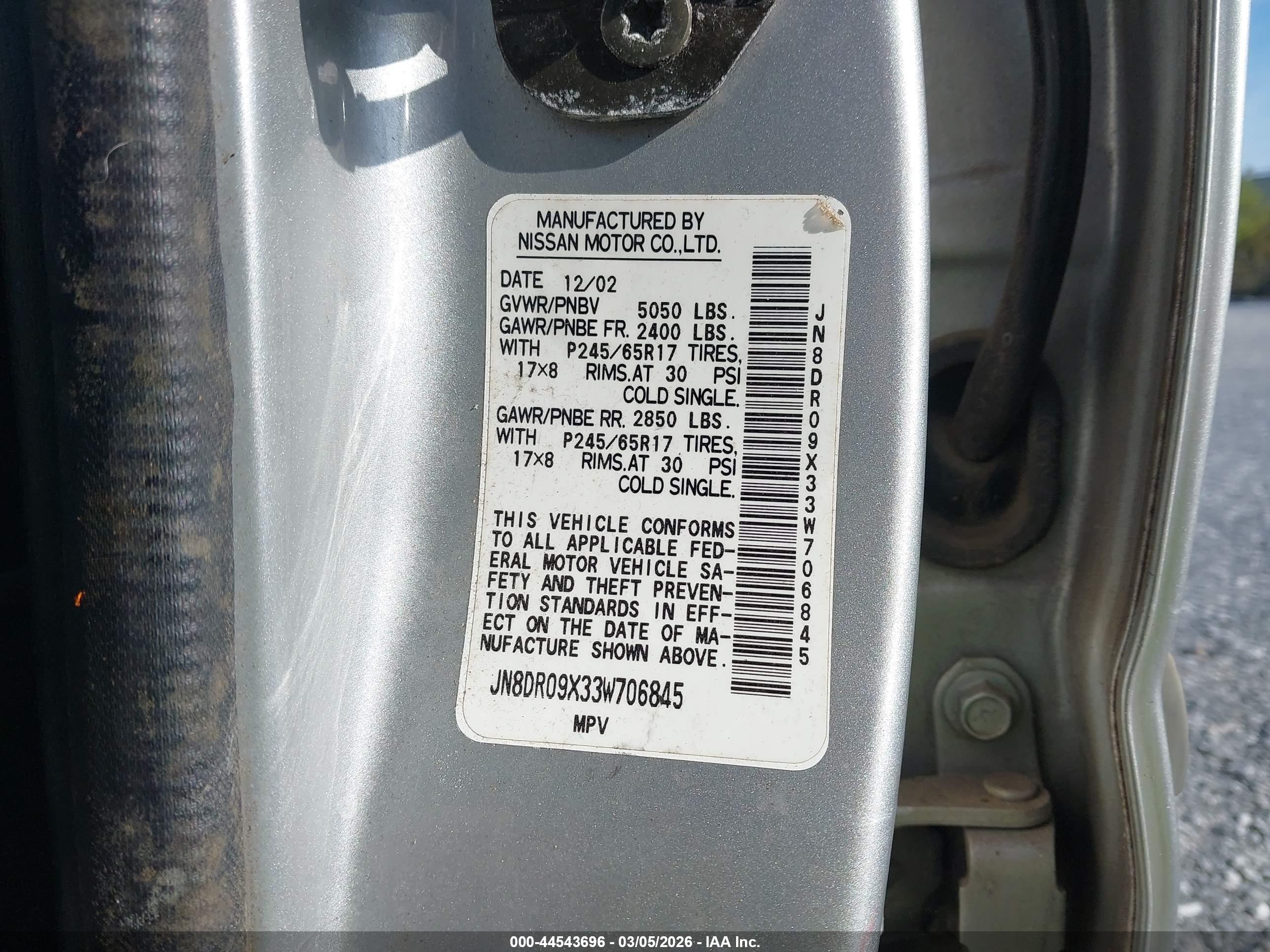 NISSAN PATHFINDER image 9