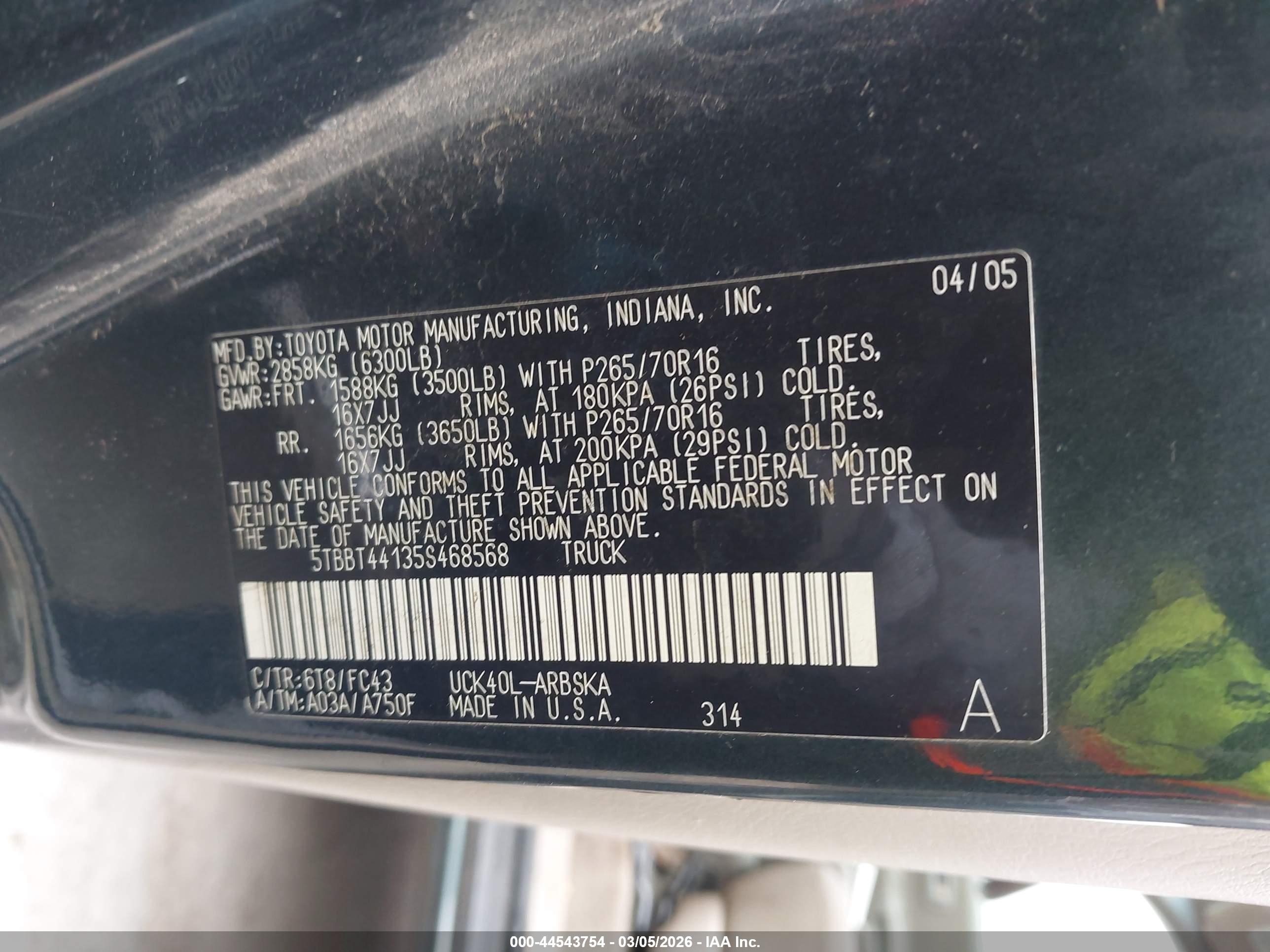 TOYOTA TUNDRA image 9