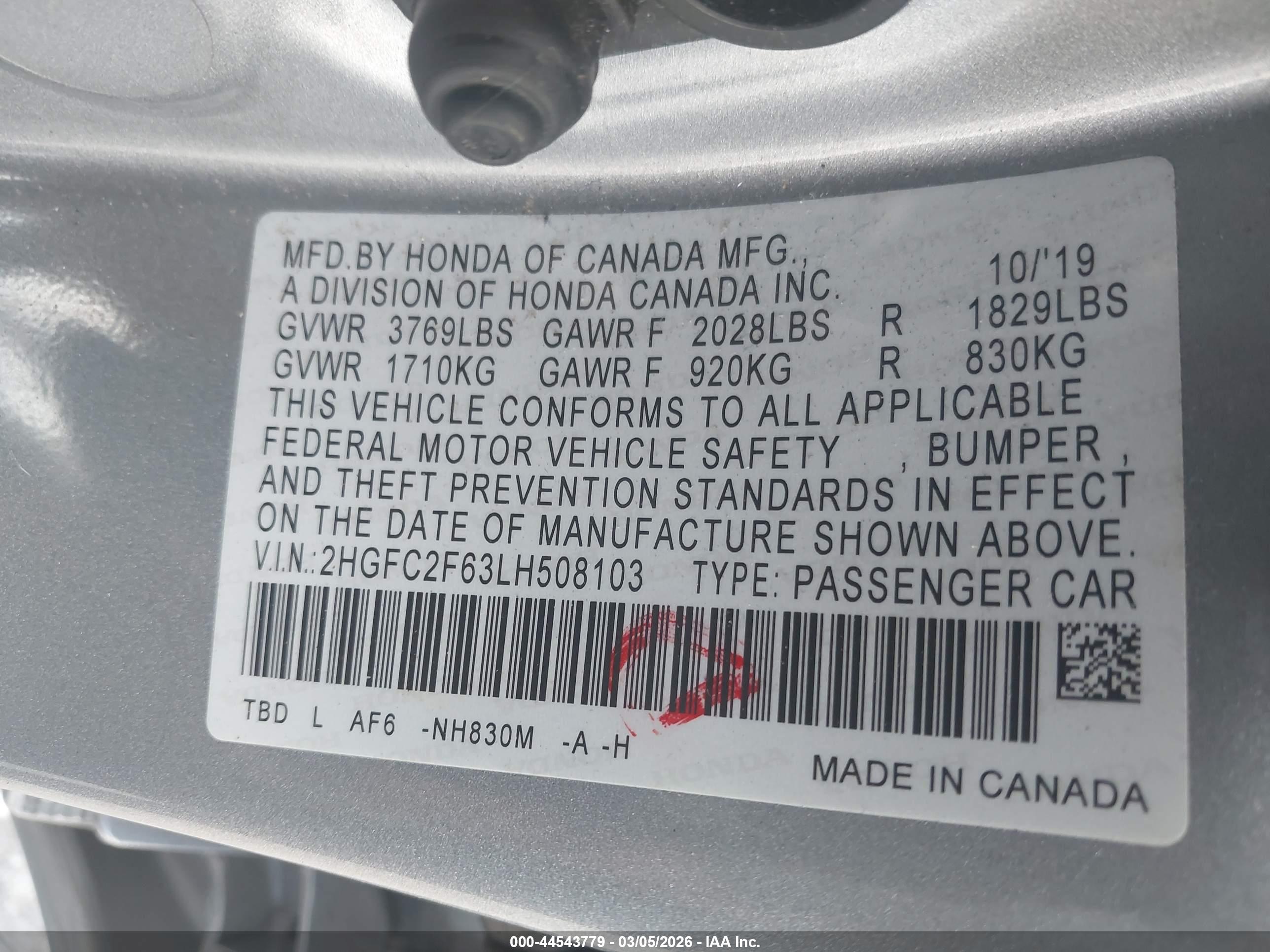 HONDA CIVIC image 9