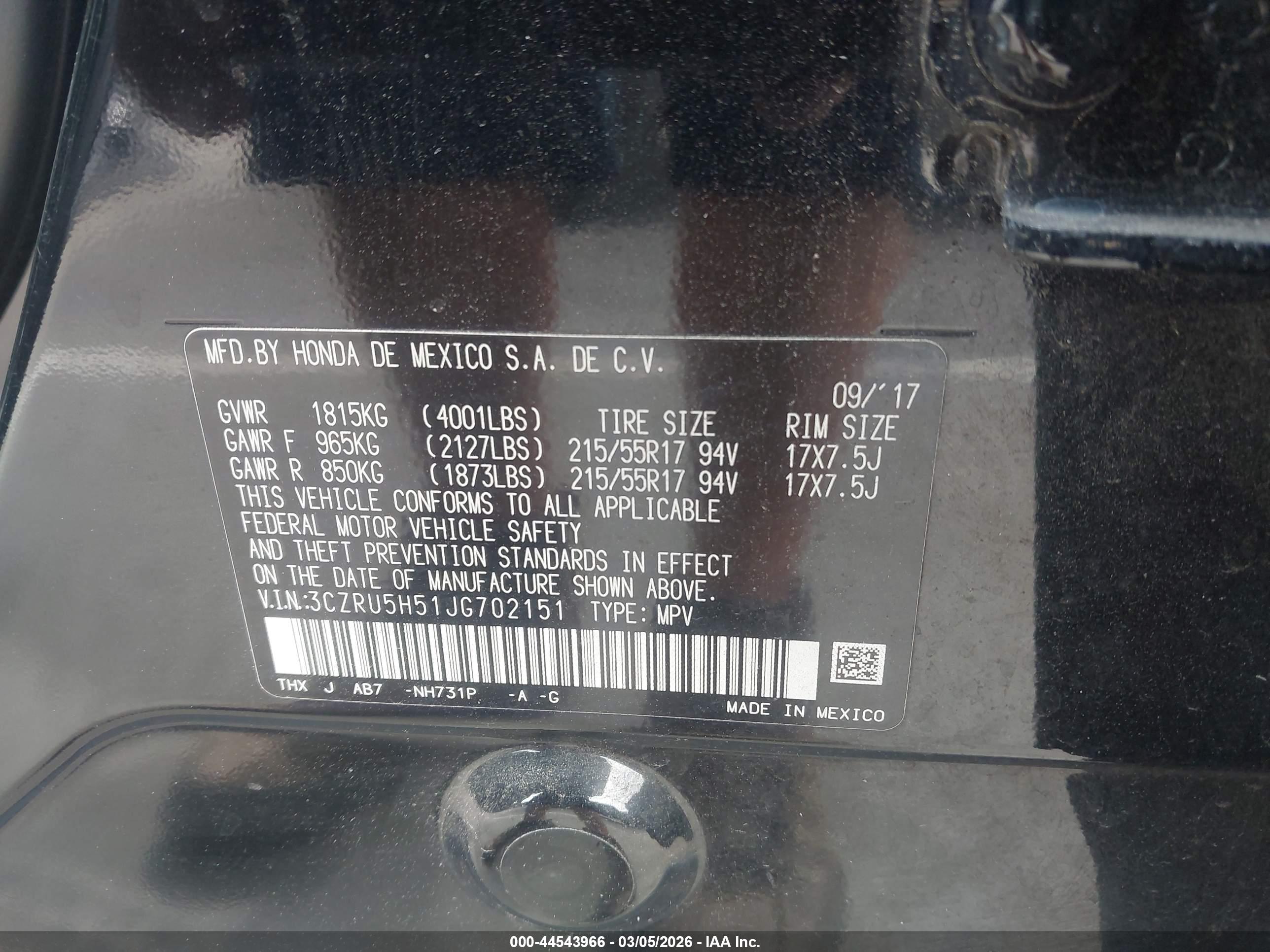 HONDA HR-V image 9