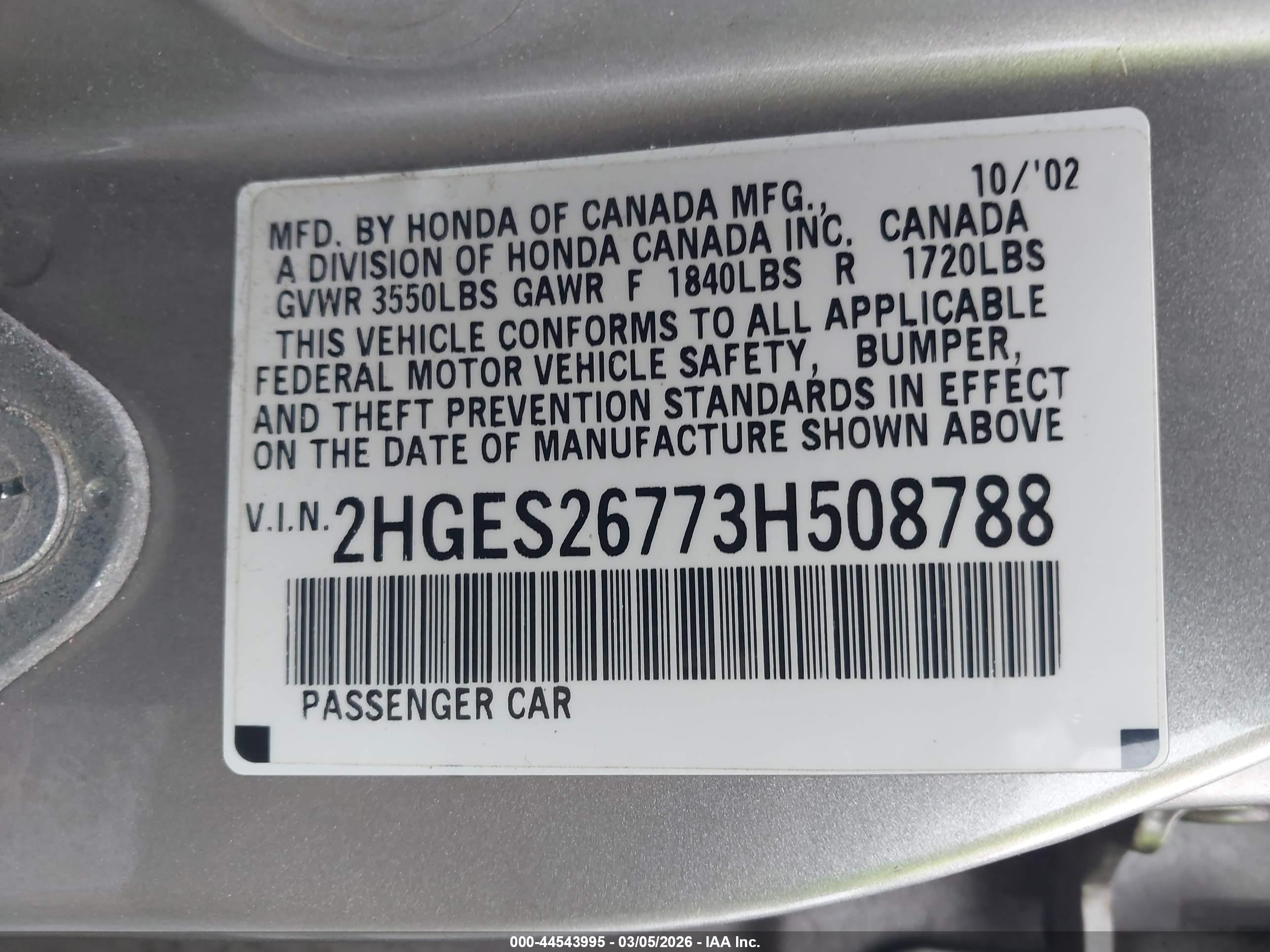 HONDA CIVIC image 9