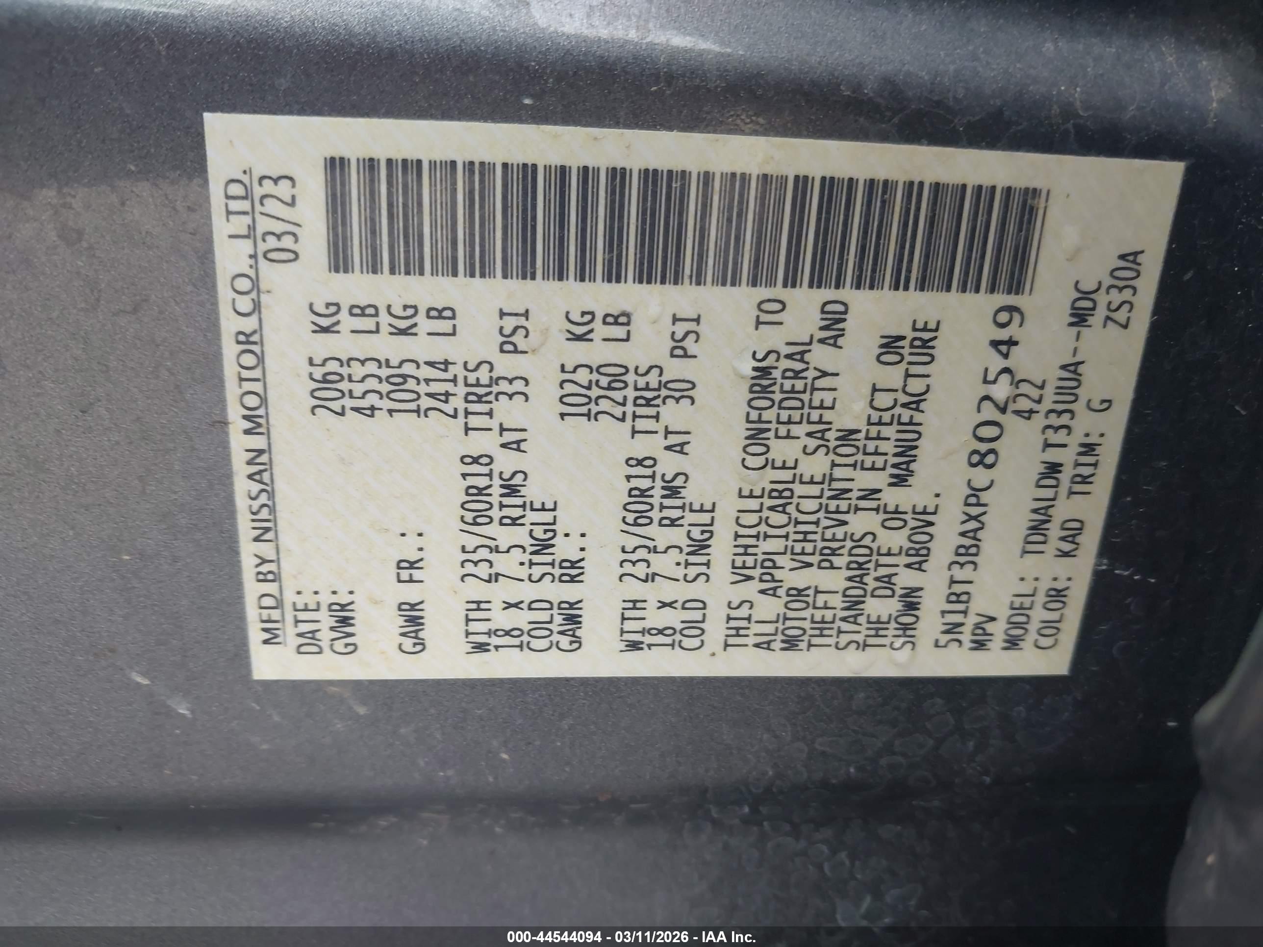 NISSAN ROGUE image 9