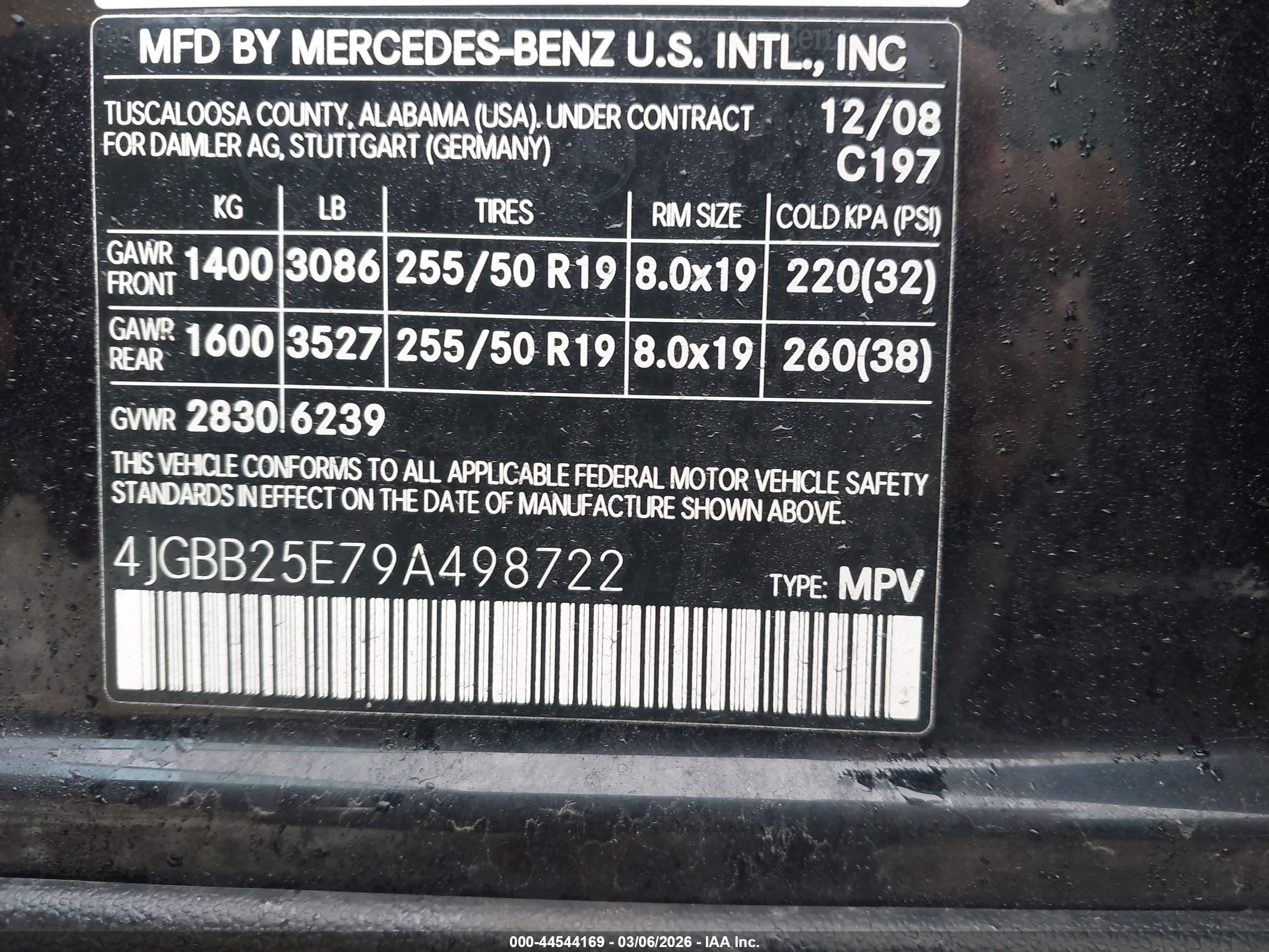MERCEDES-BENZ ML image 9