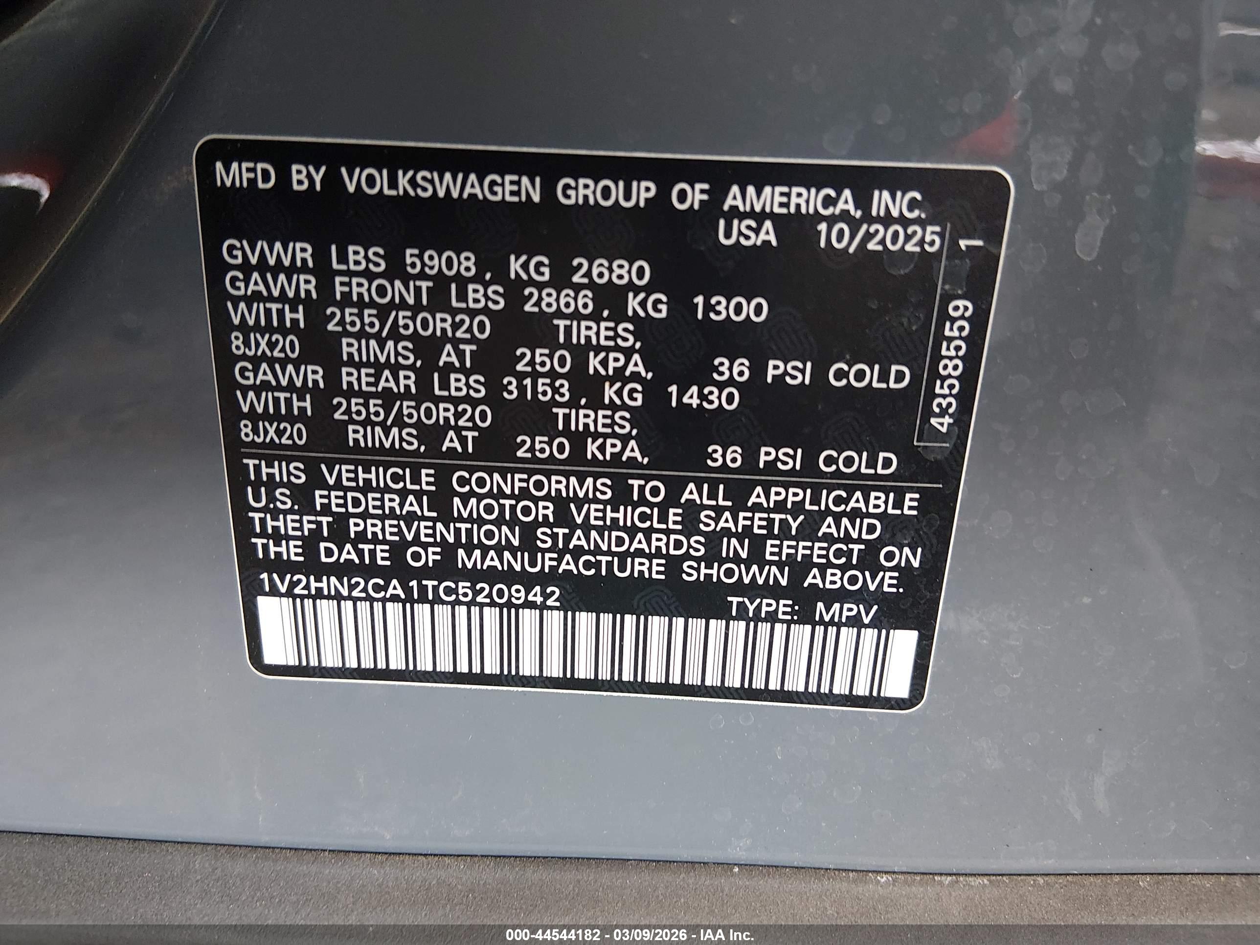 VOLKSWAGEN ATLAS image 9