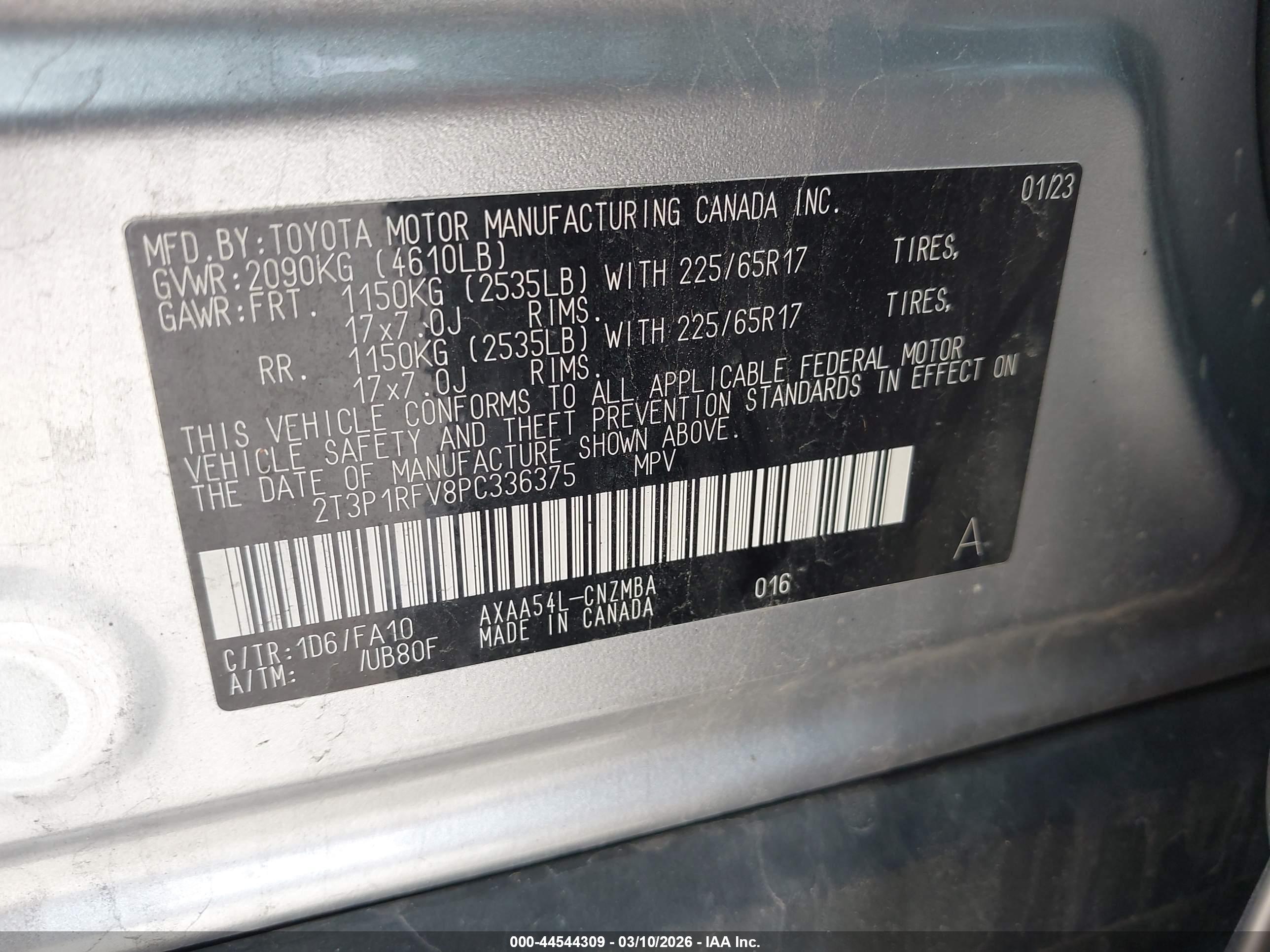 TOYOTA RAV4 image 9