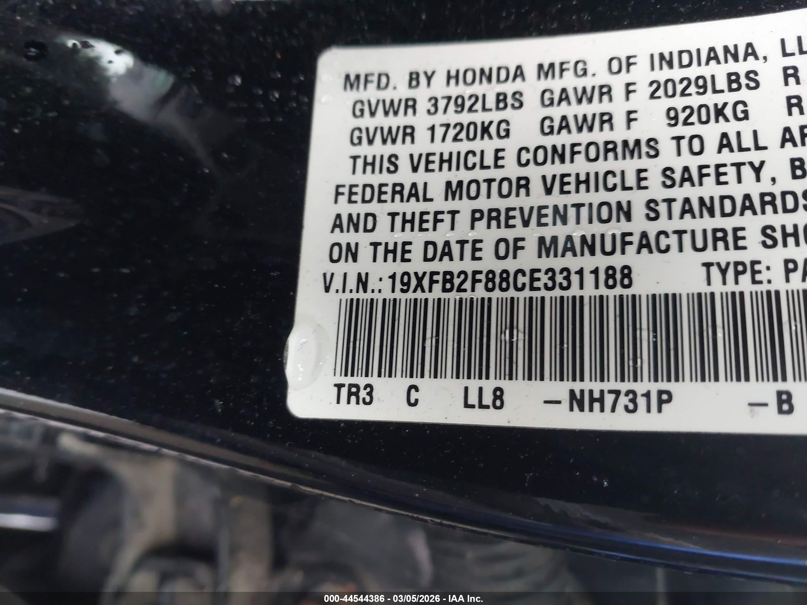 HONDA CIVIC image 9