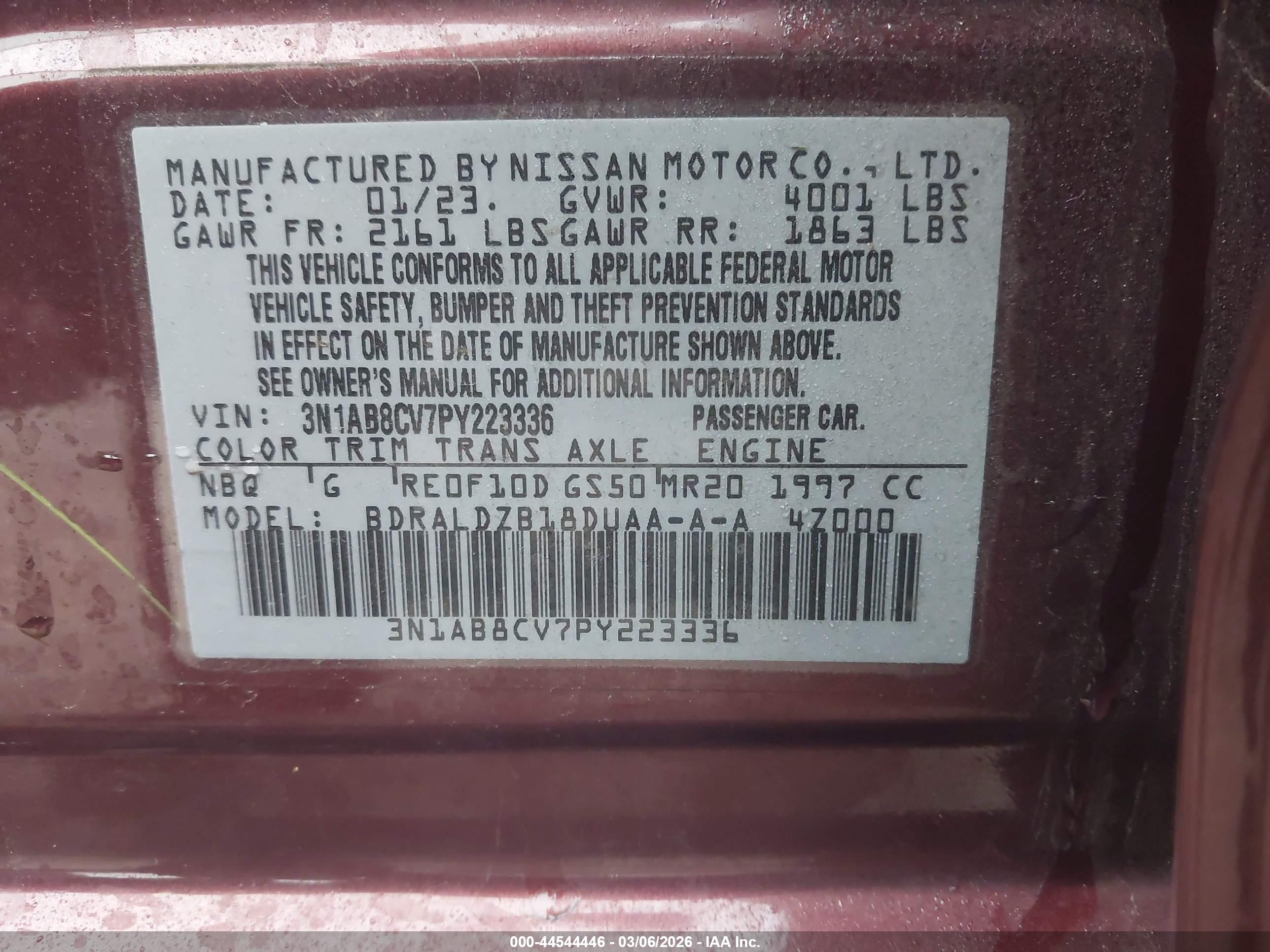 NISSAN SENTRA image 9
