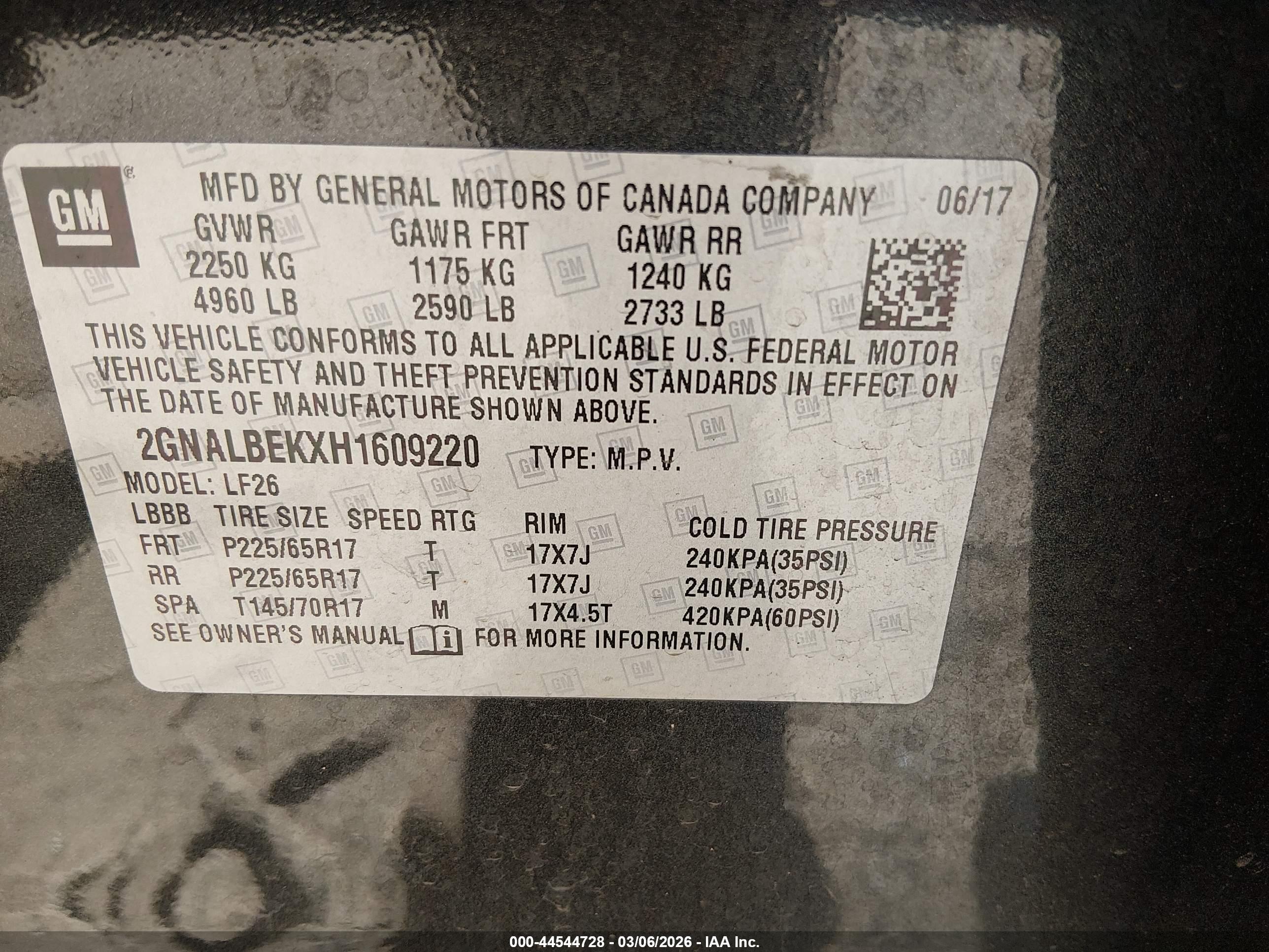 CHEVROLET EQUINOX image 9