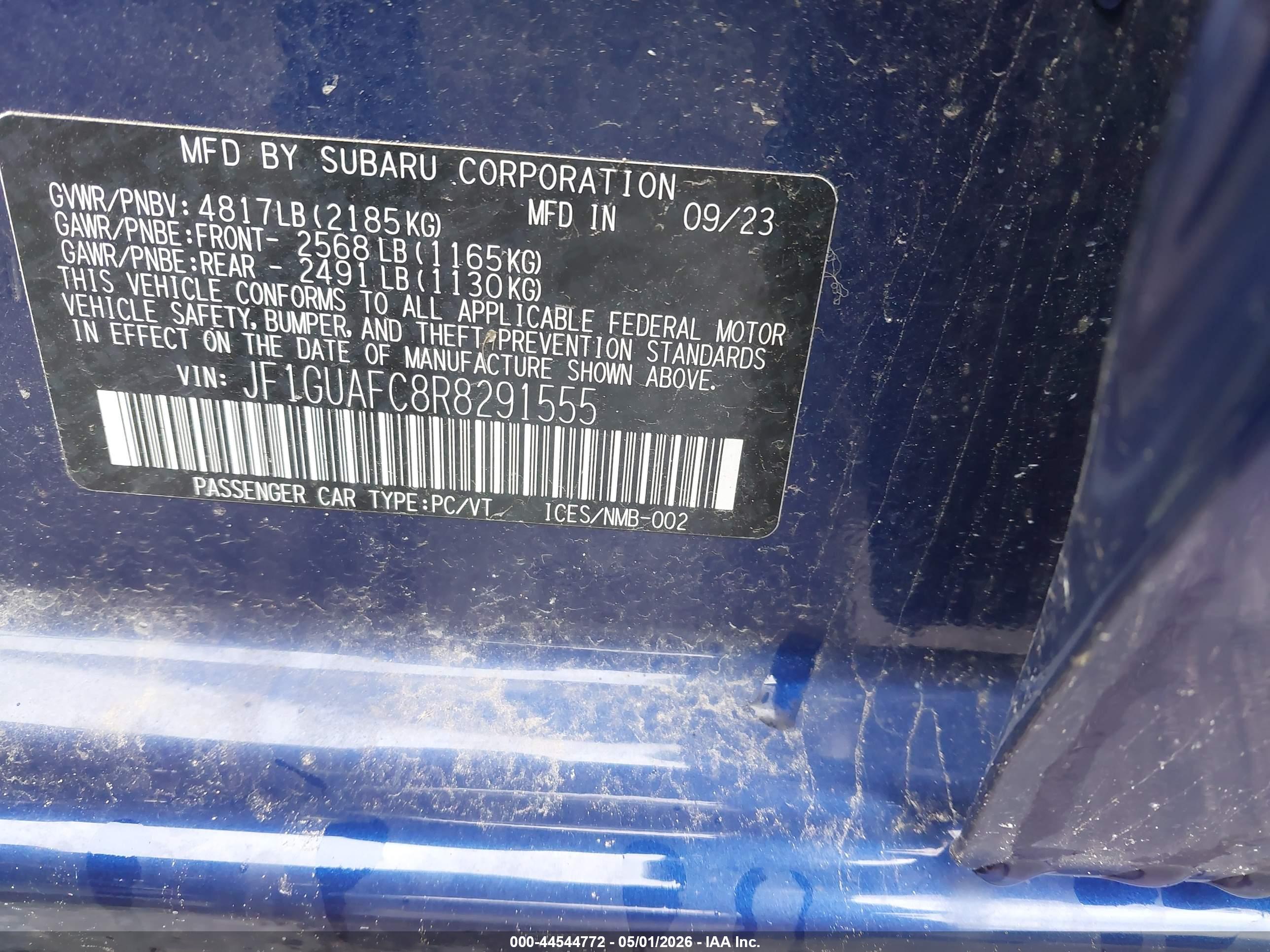 SUBARU IMPREZA image 9