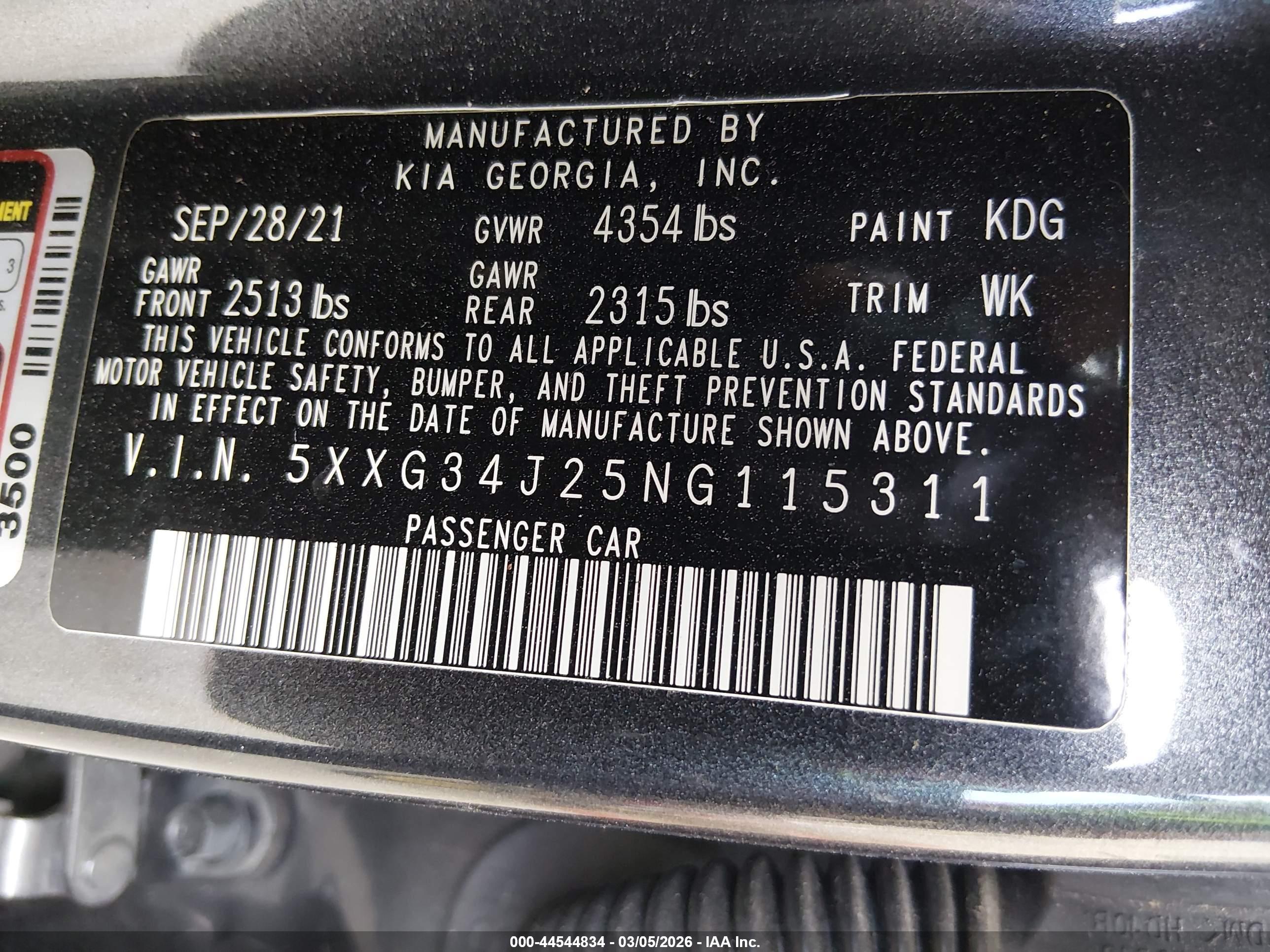 KIA K5 image 9