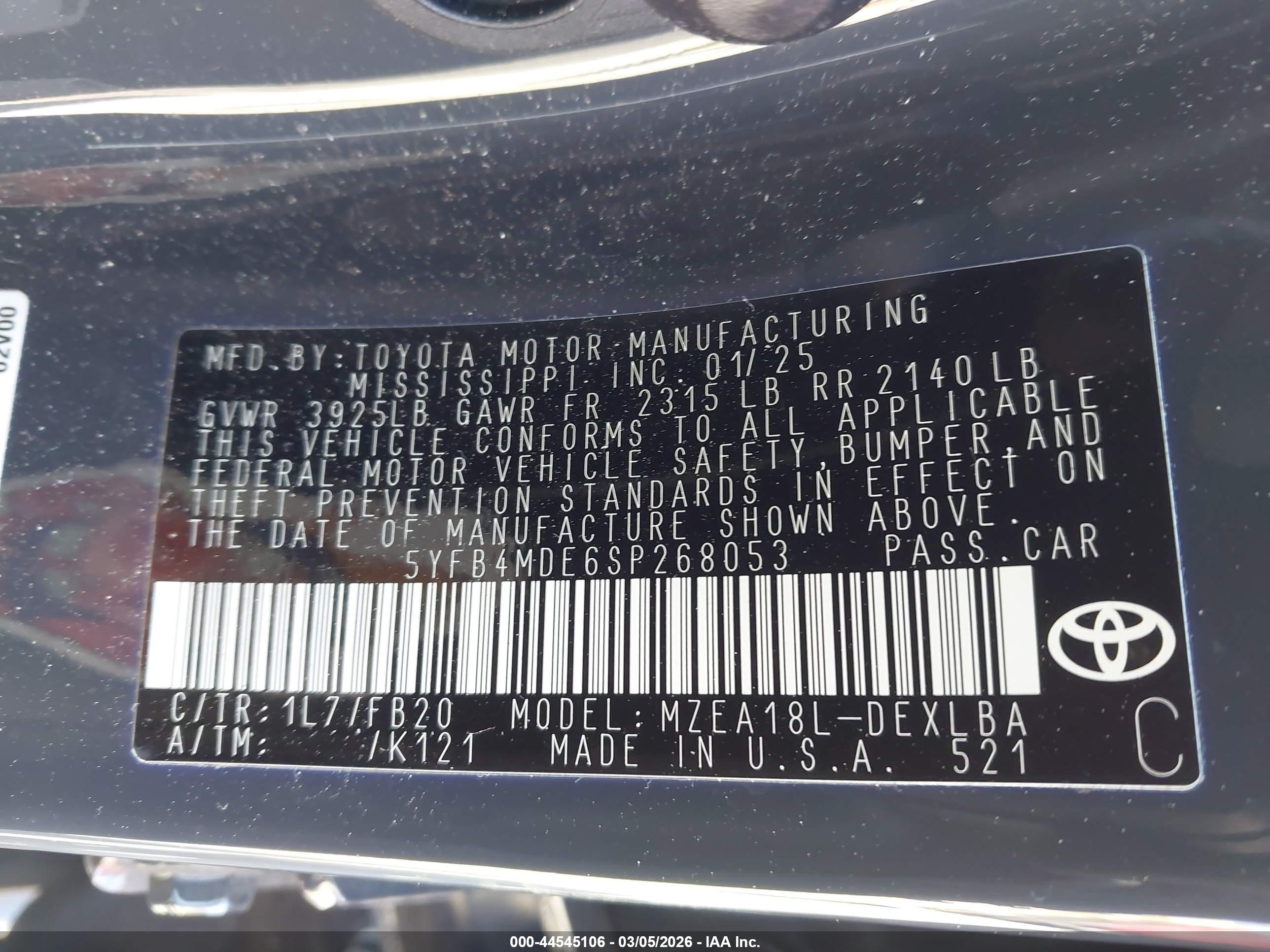 TOYOTA COROLLA image 9