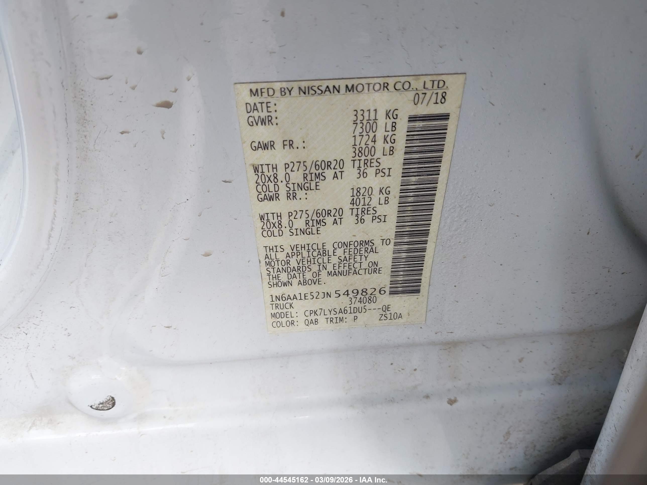 NISSAN TITAN image 9