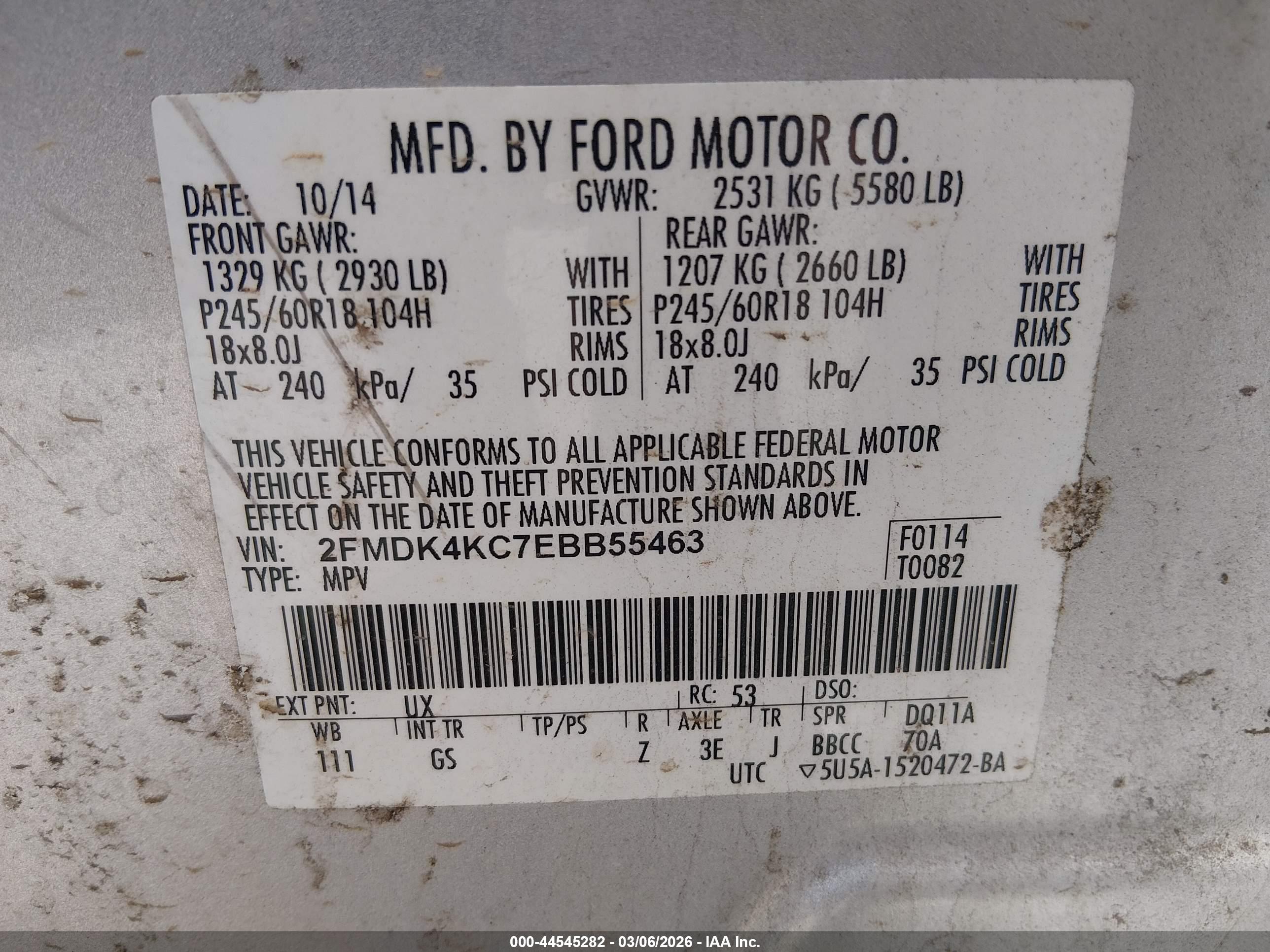 FORD EDGE image 9