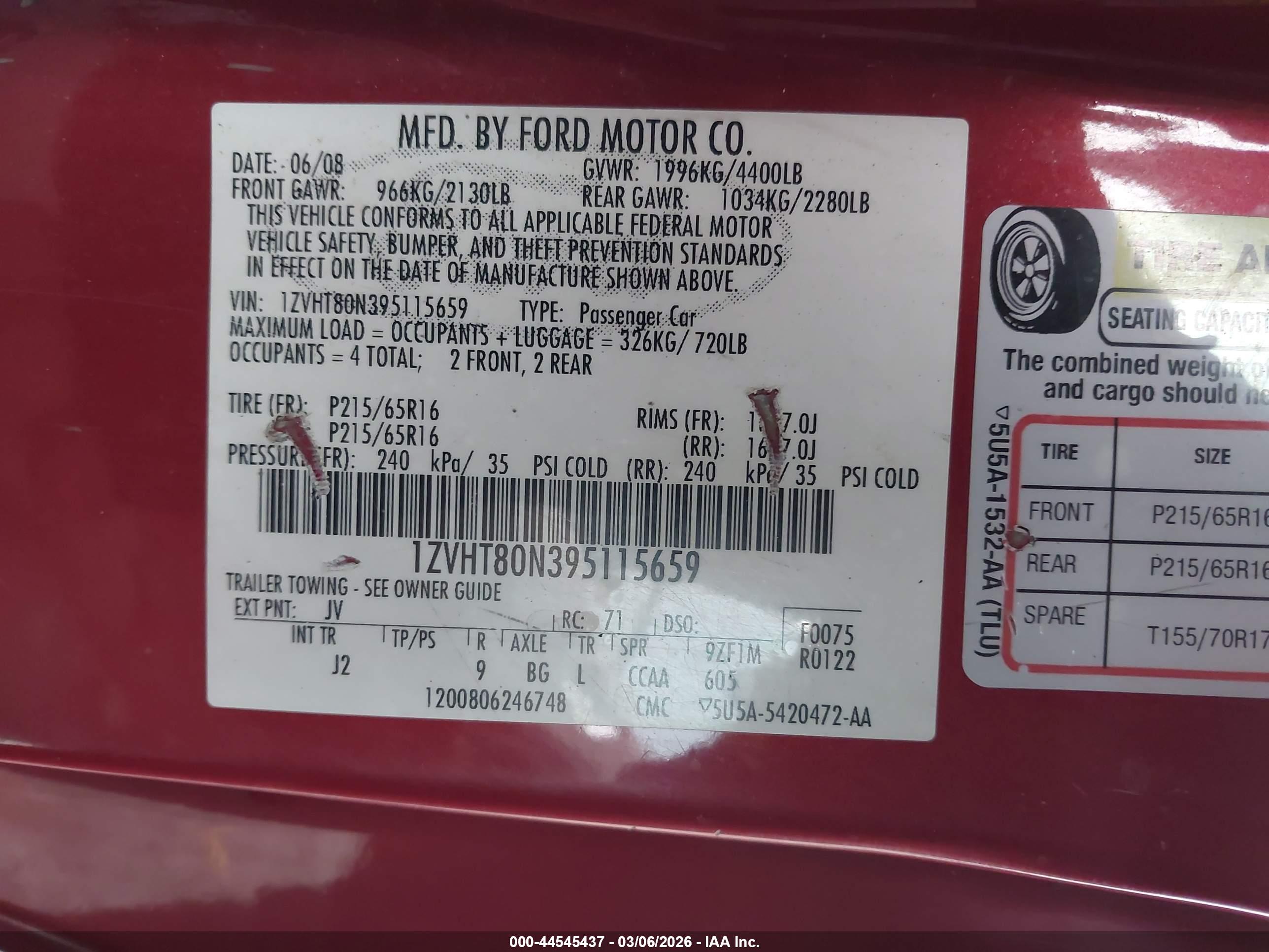 FORD MUSTANG image 9