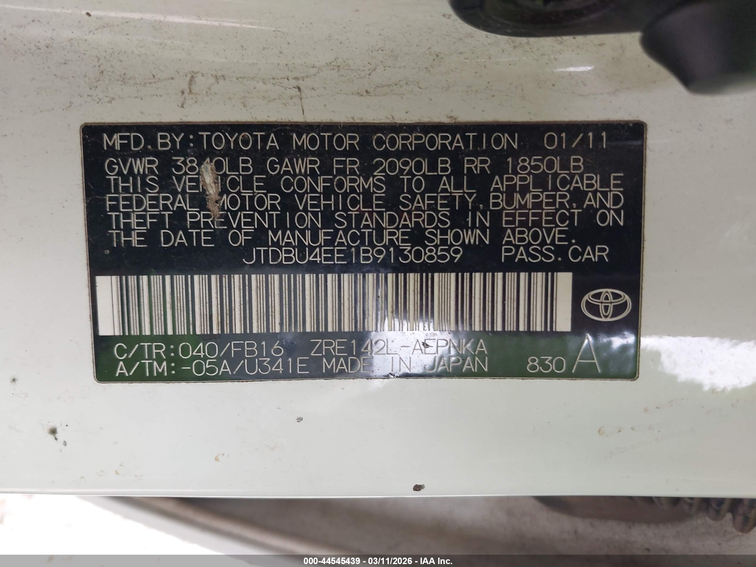 TOYOTA COROLLA image 9