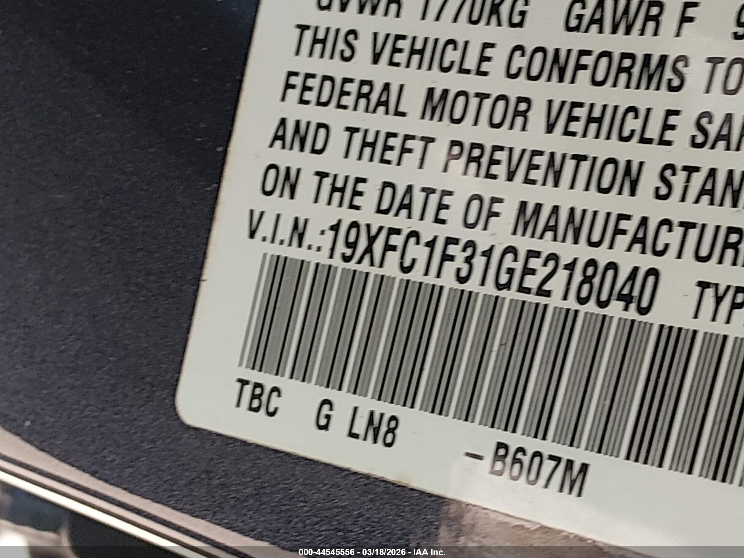 HONDA CIVIC image 9
