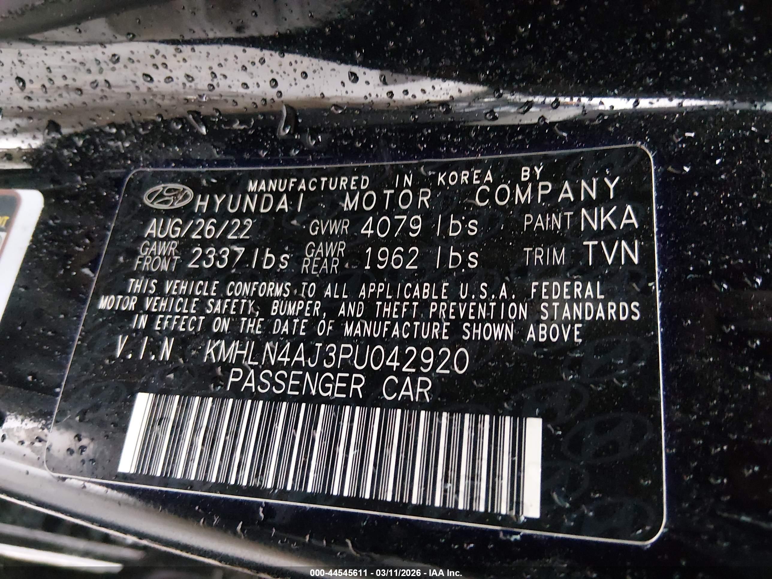 HYUNDAI ELANTRA image 9