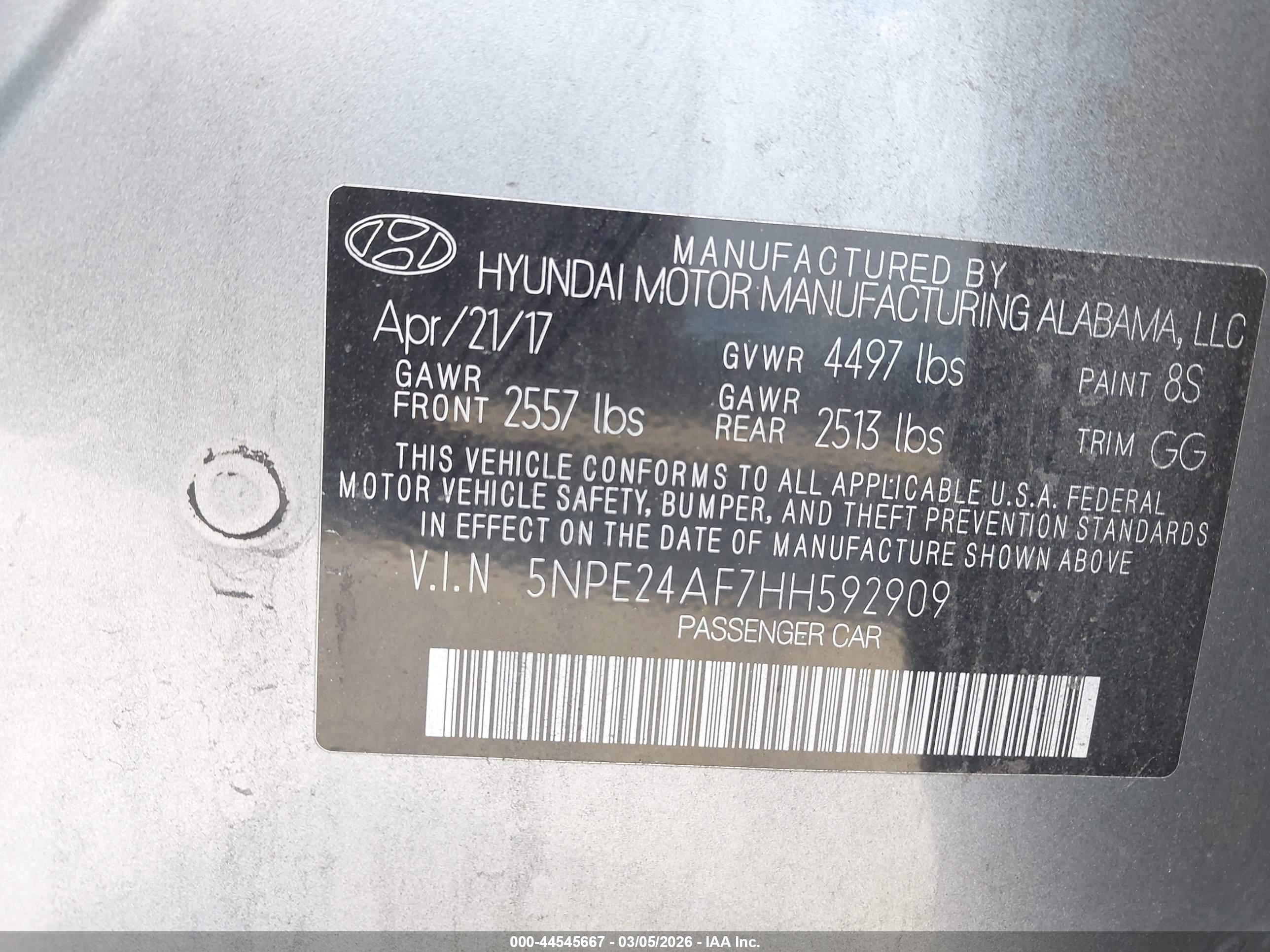 HYUNDAI SONATA image 9