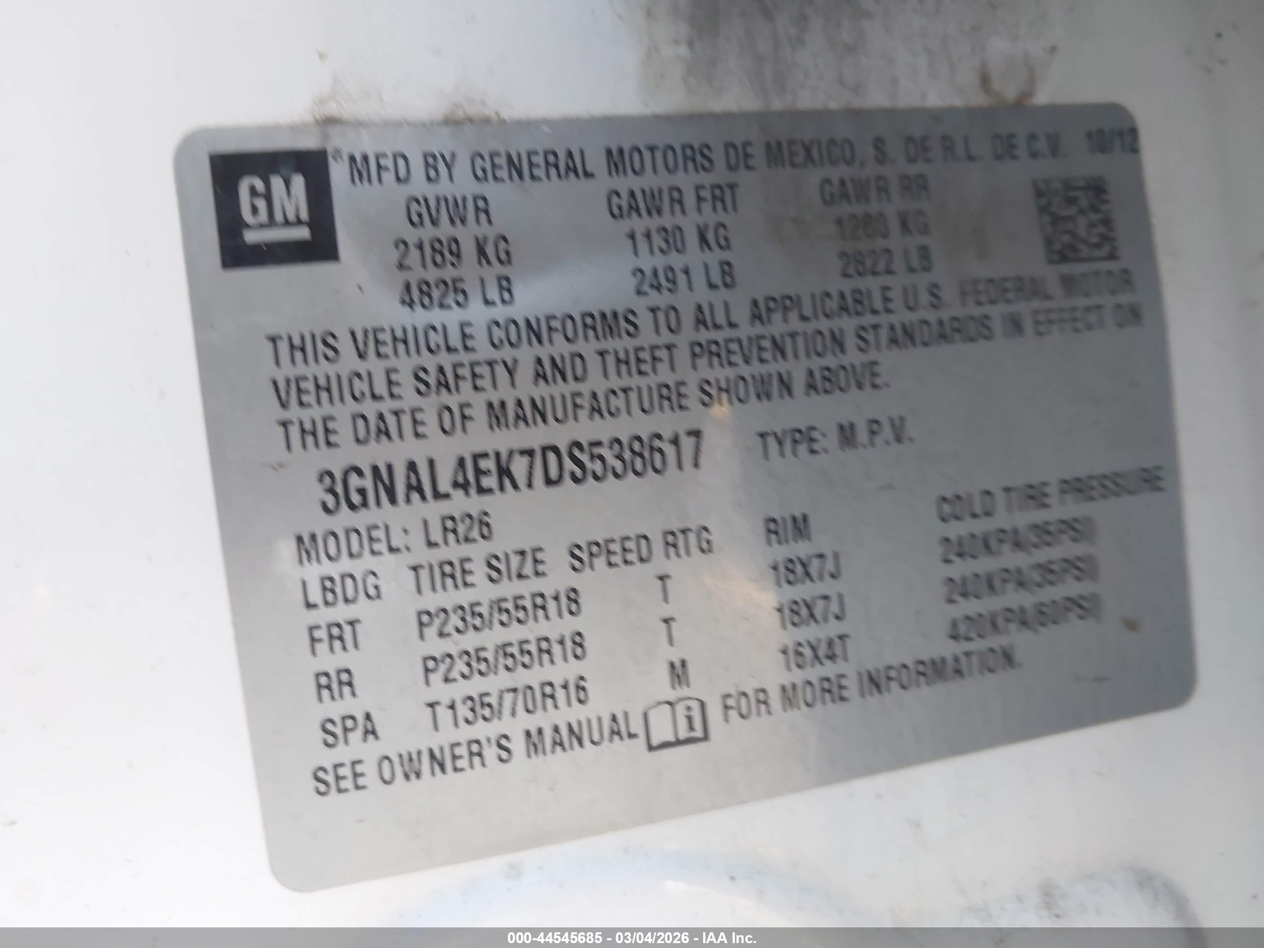CHEVROLET CAPTIVA image 9