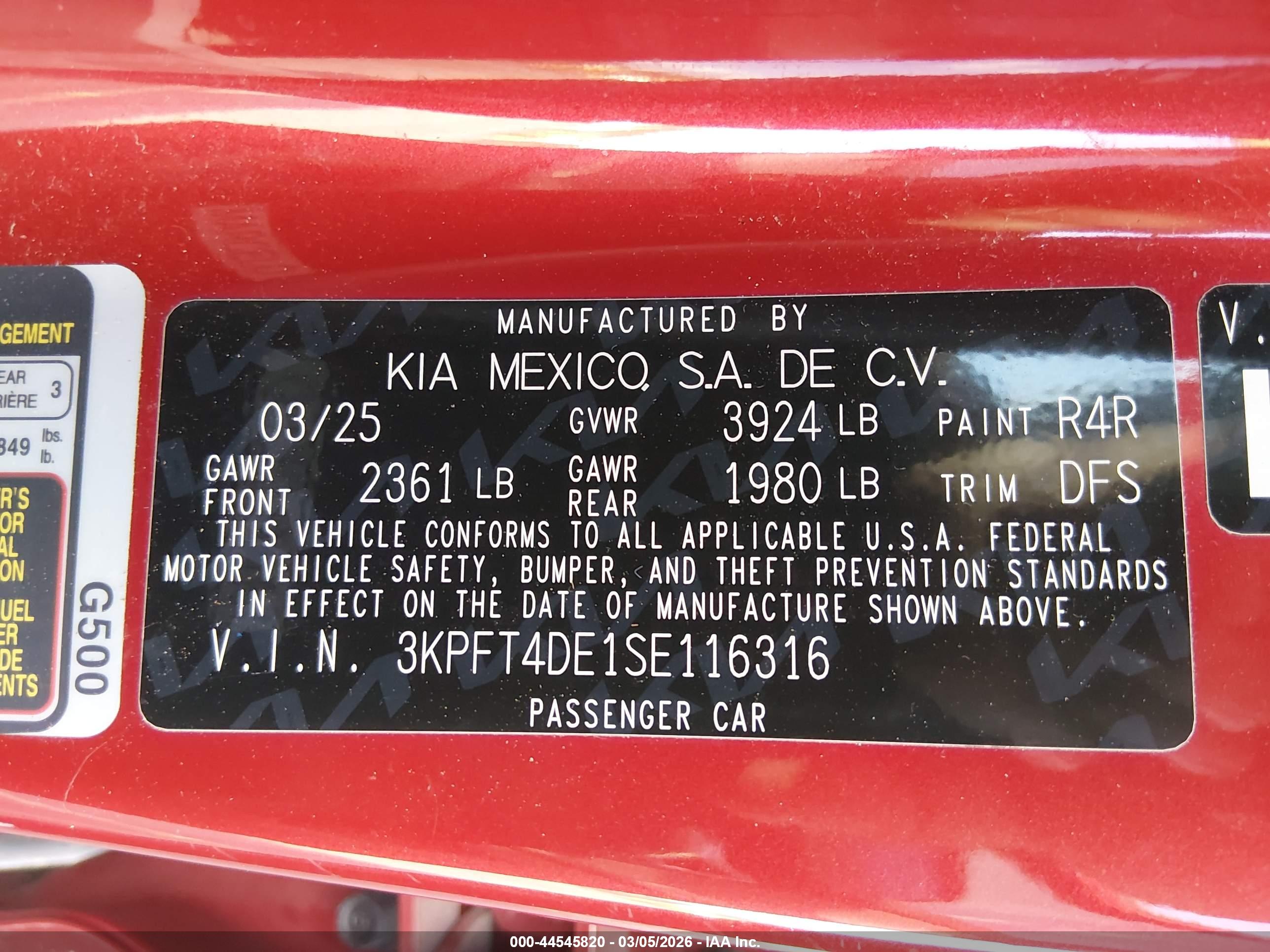 KIA K4 image 9