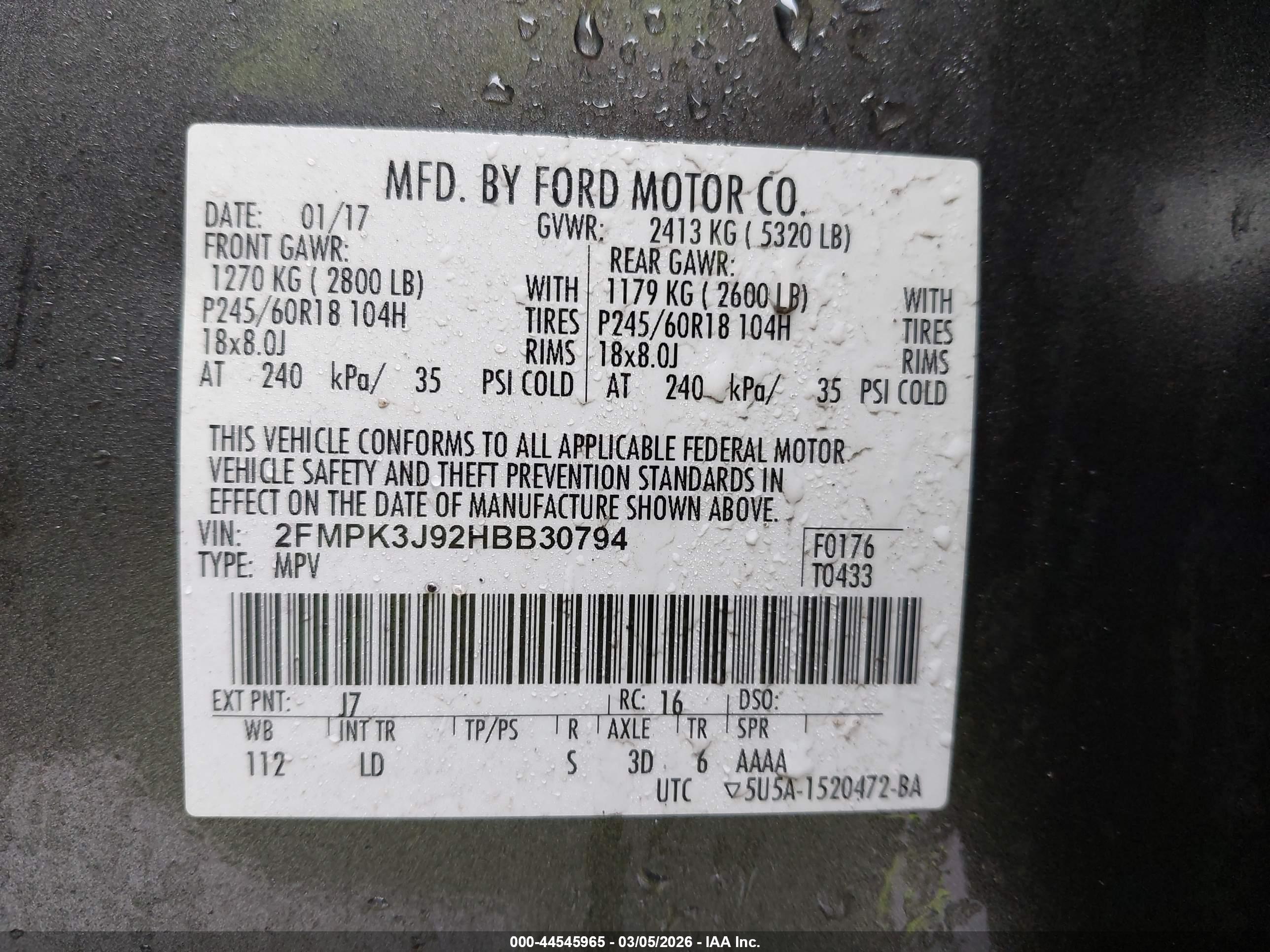 FORD EDGE image 9