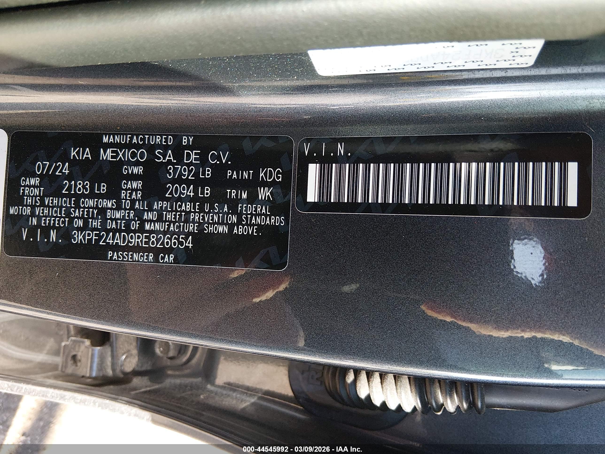KIA FORTE image 9
