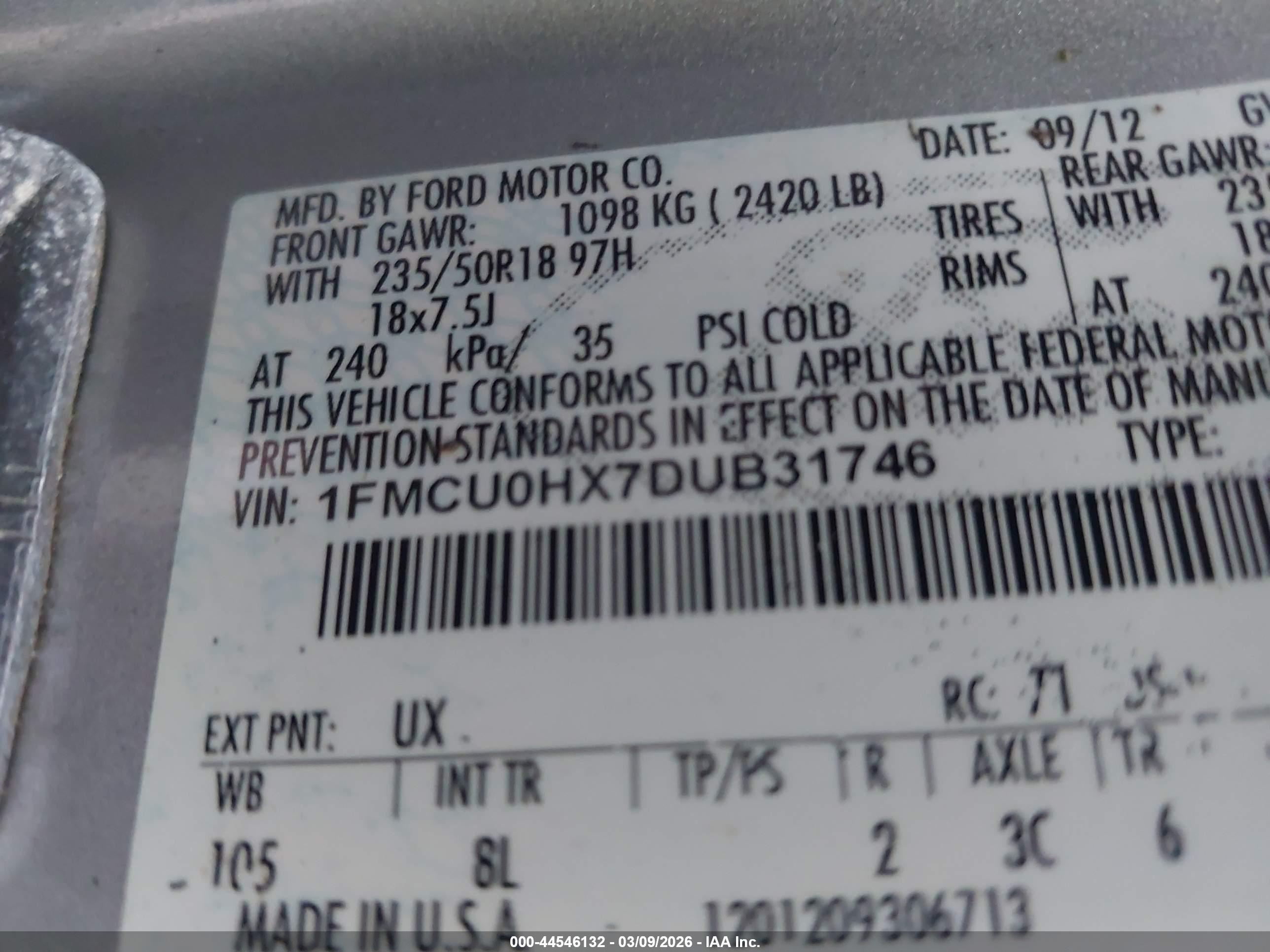 FORD ESCAPE image 9