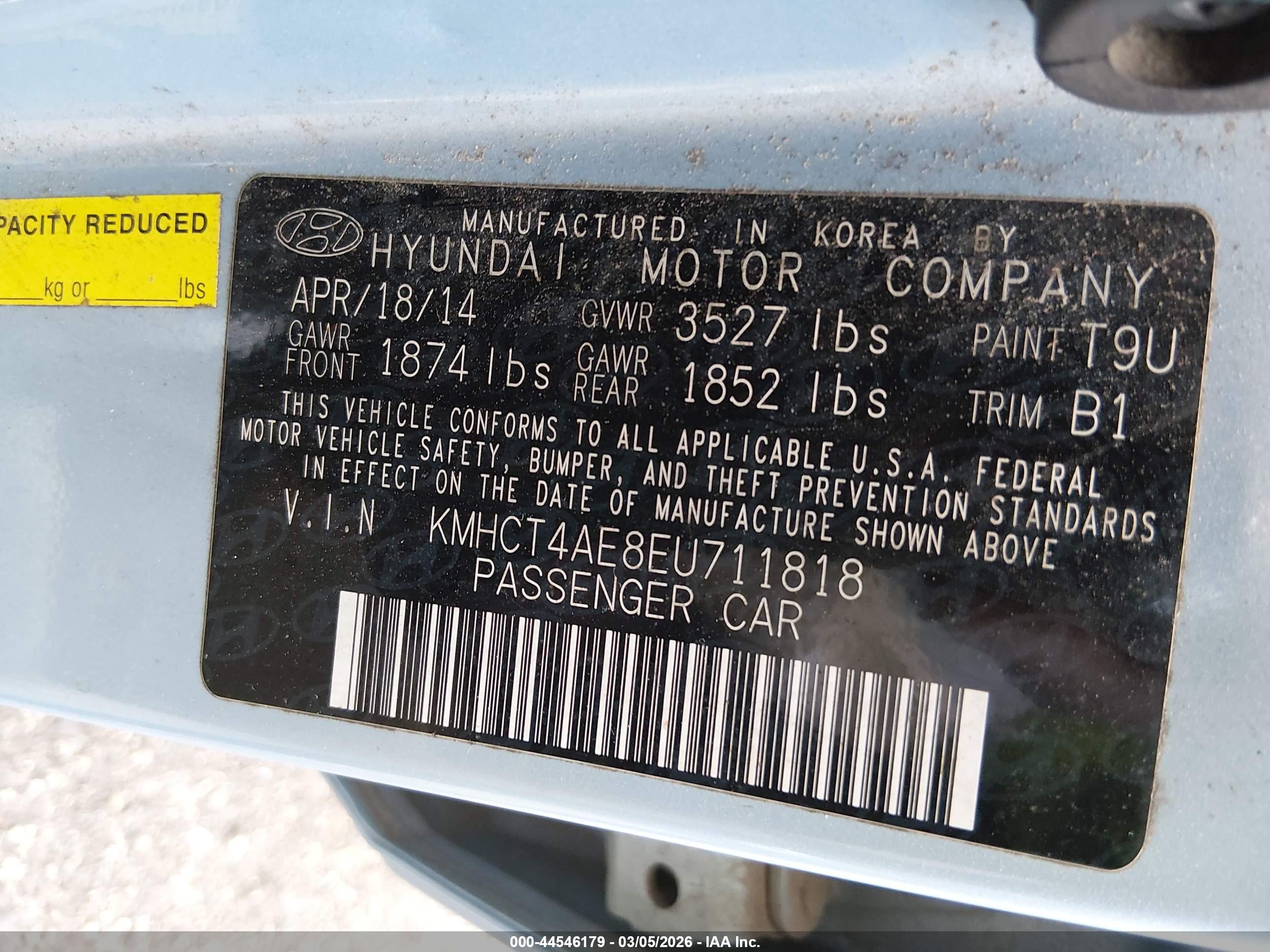 HYUNDAI ACCENT image 9