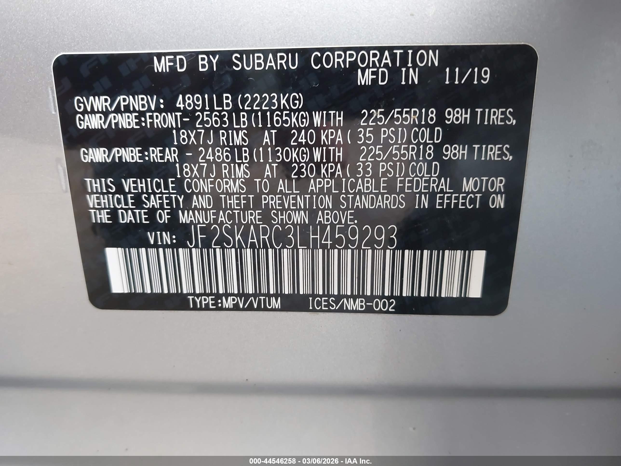 SUBARU FORESTER image 9