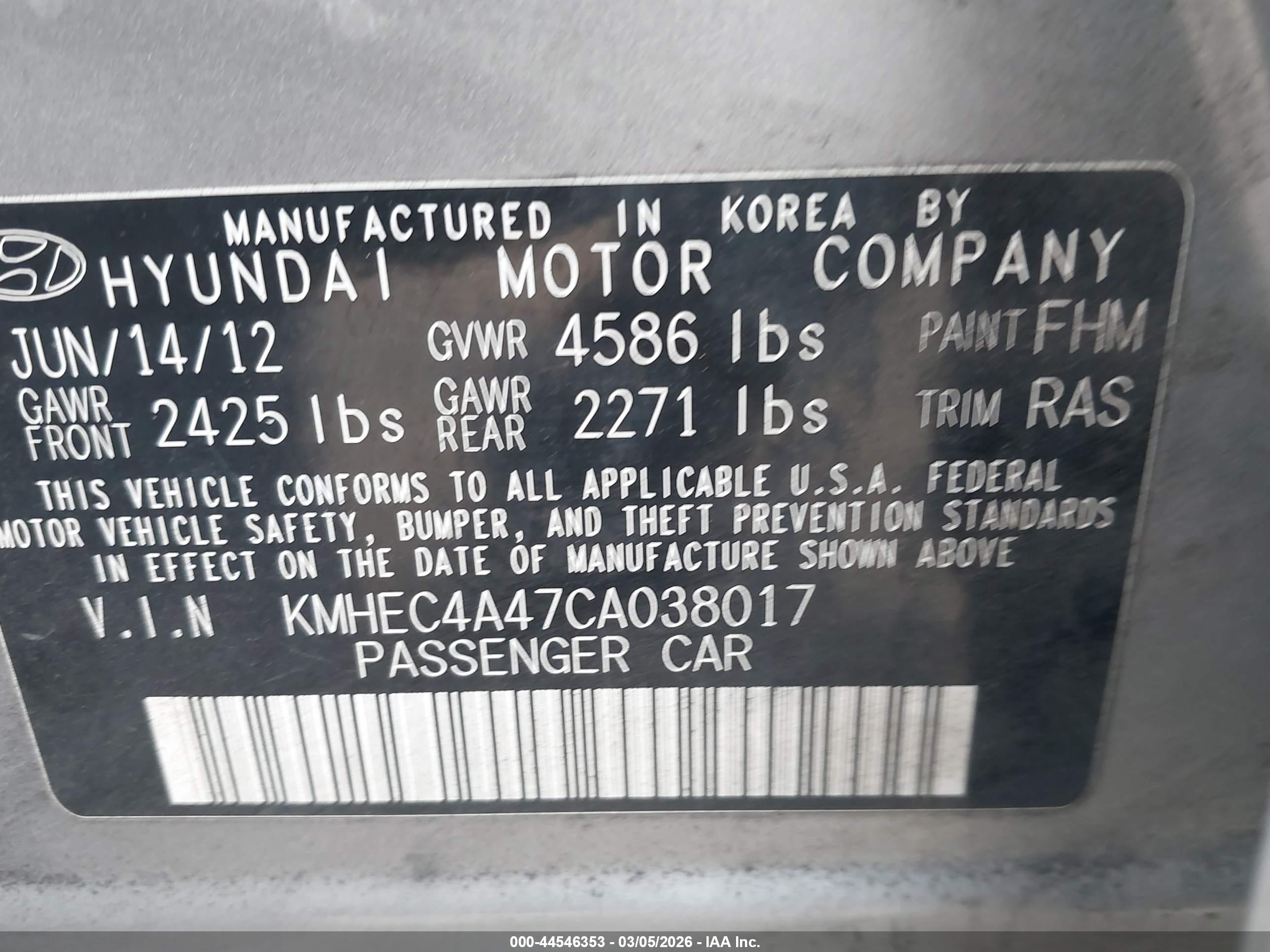 HYUNDAI SONATA image 9